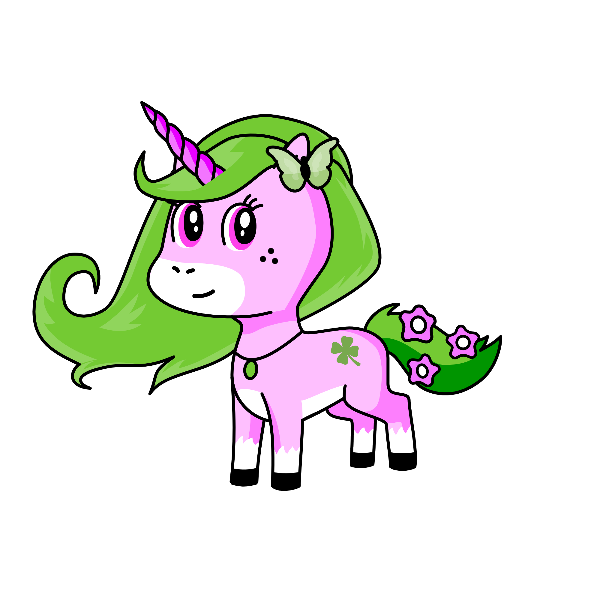 Cherry Blossom, the unicorn