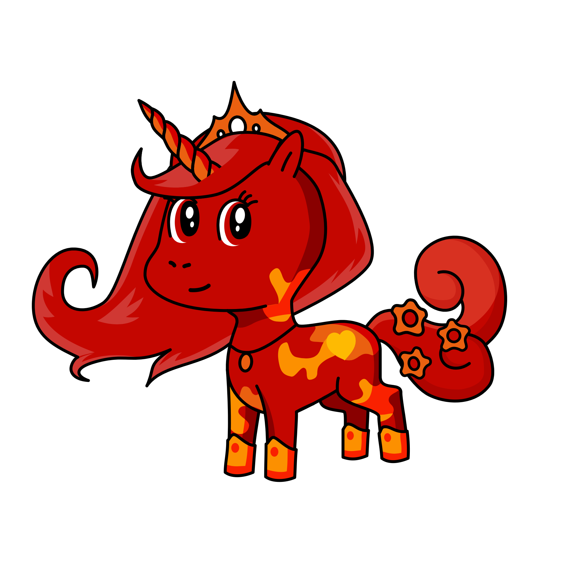 Fire🔥 , the unicorn
