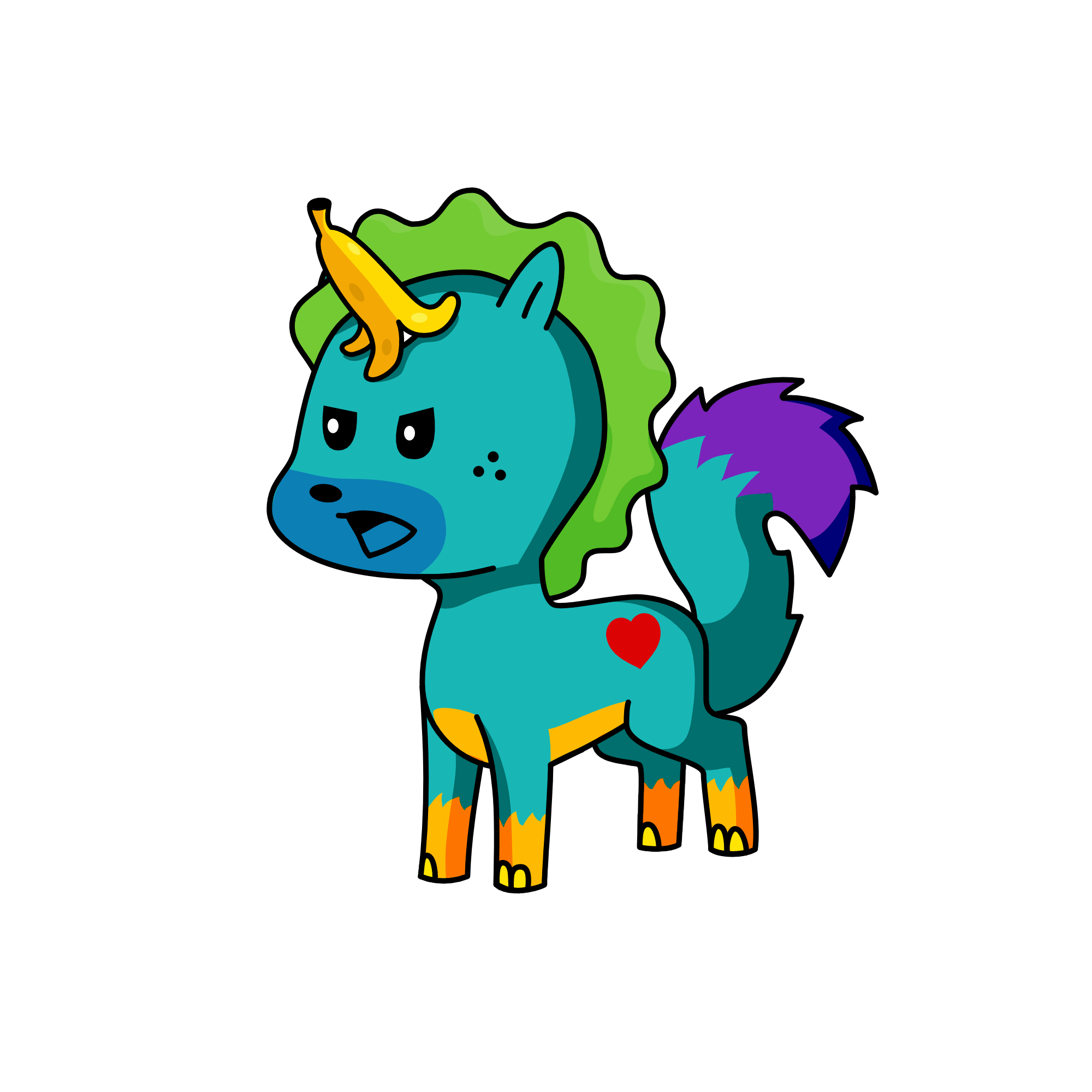 angryhorn, the unicorn