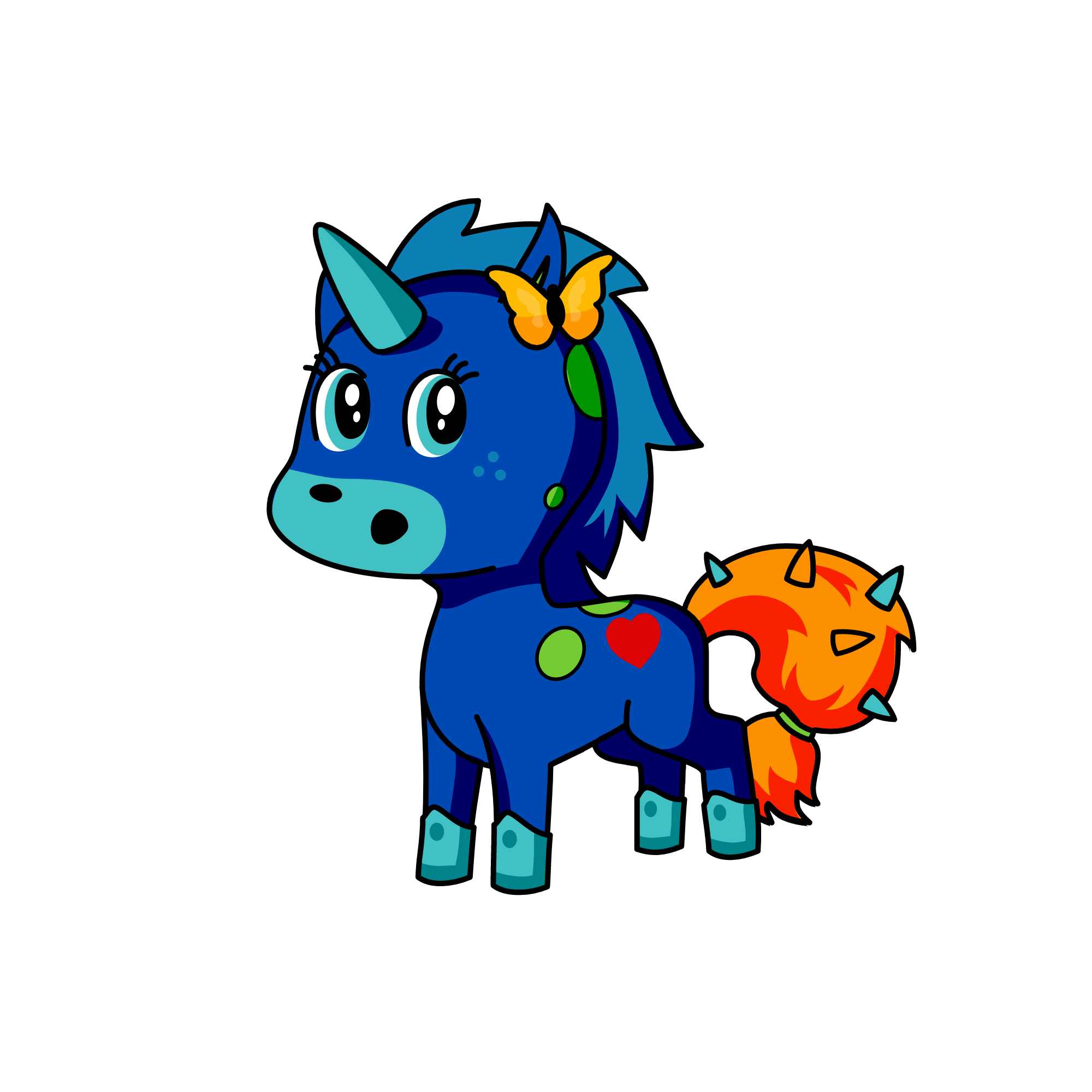 The Different Kid, the unicorn