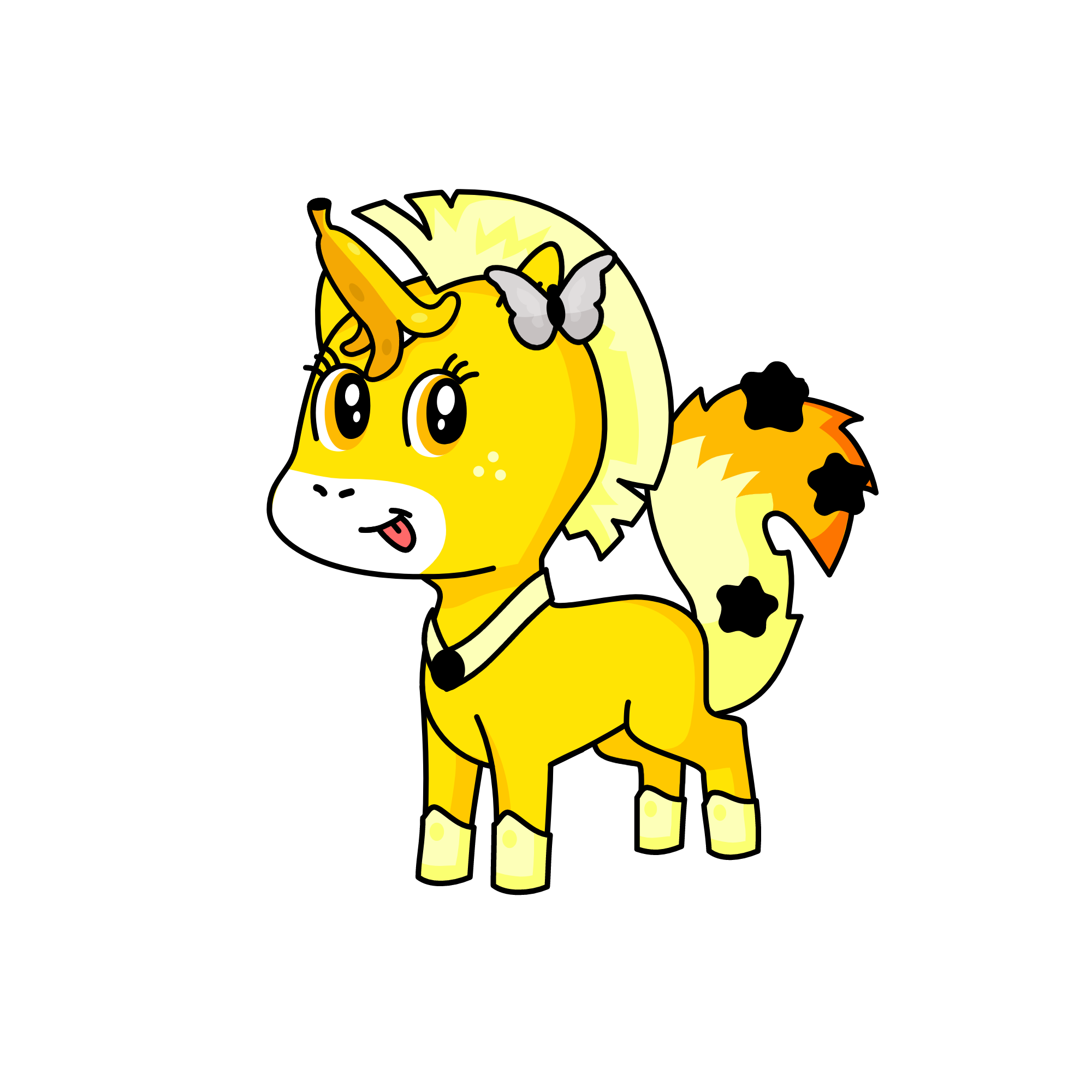 Banana, the unicorn