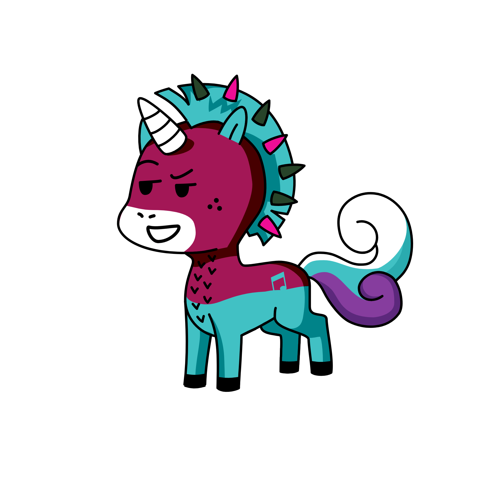 t am t, the unicorn