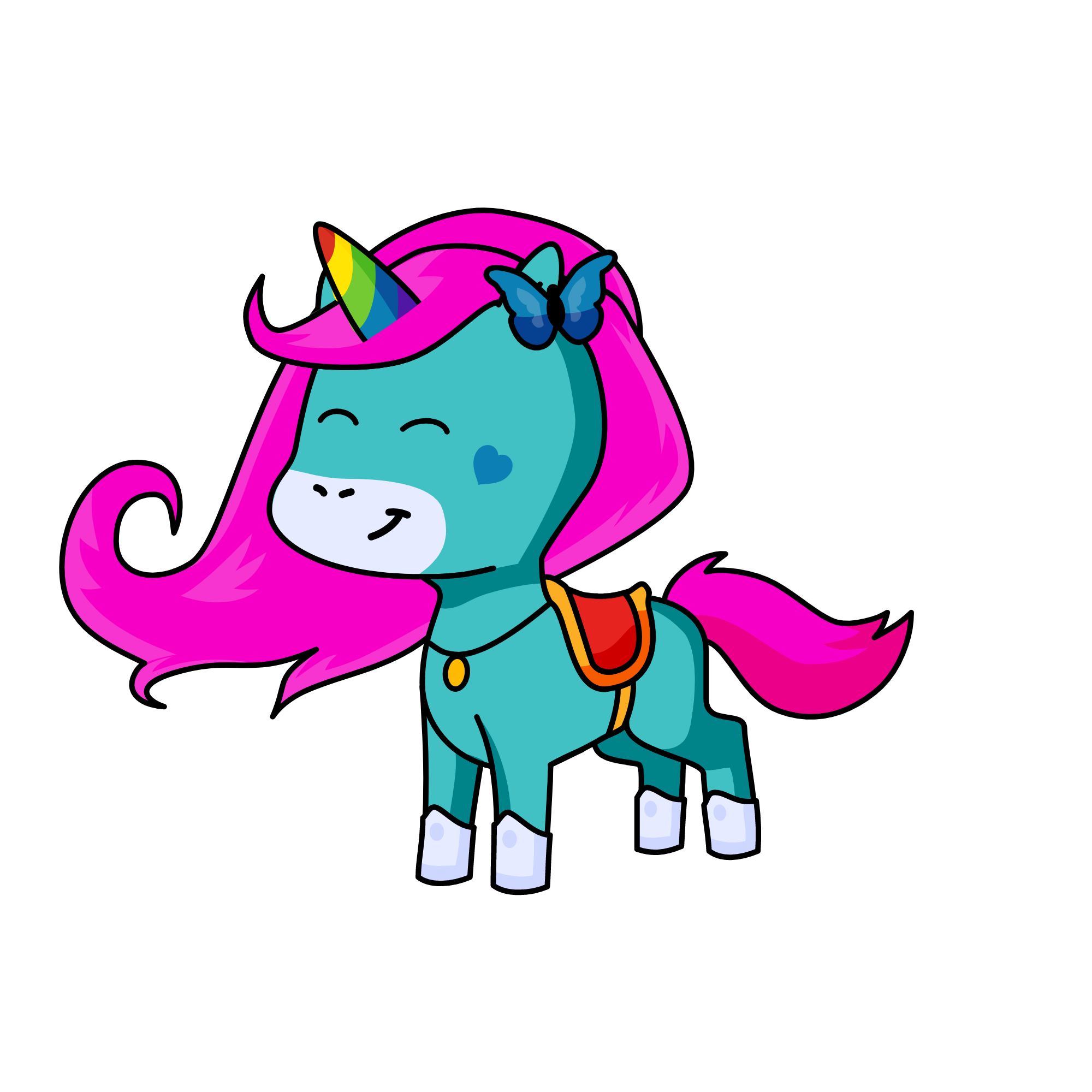 Skye, the unicorn
