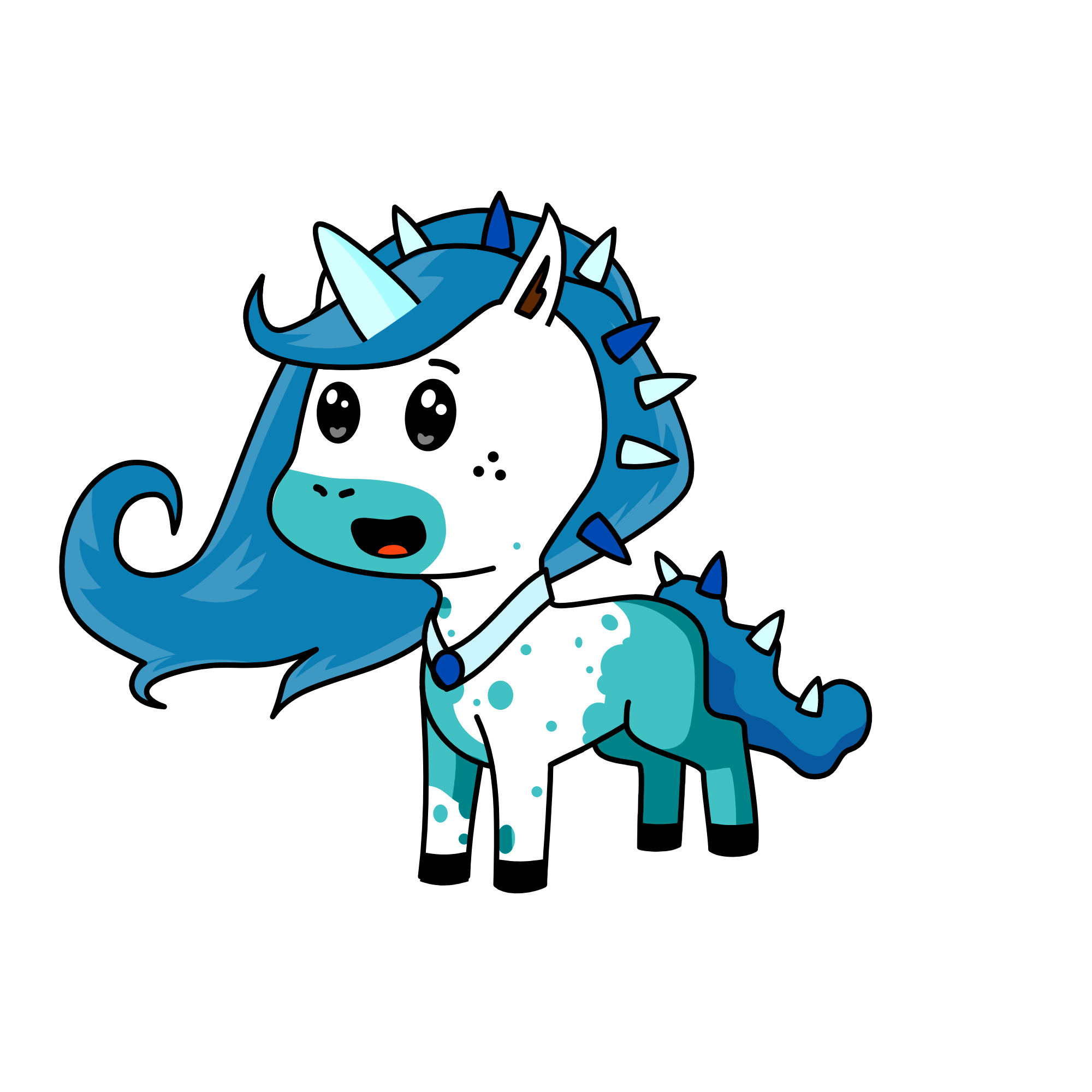 wave, the unicorn