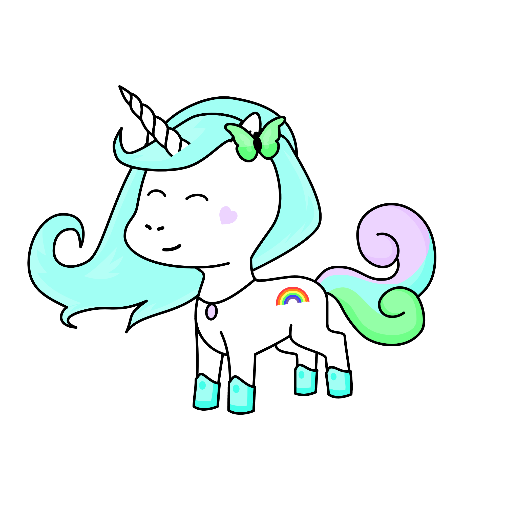 cotton candy, the unicorn
