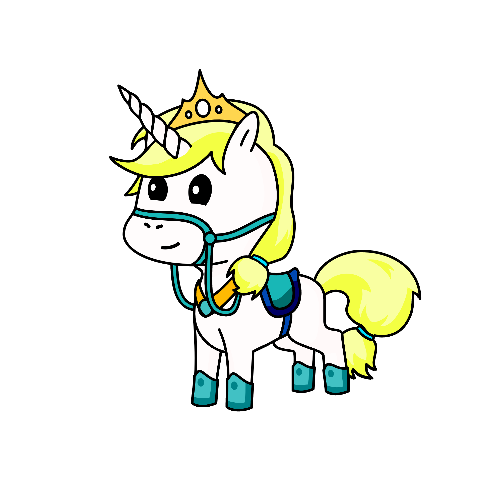 Pia, the unicorn