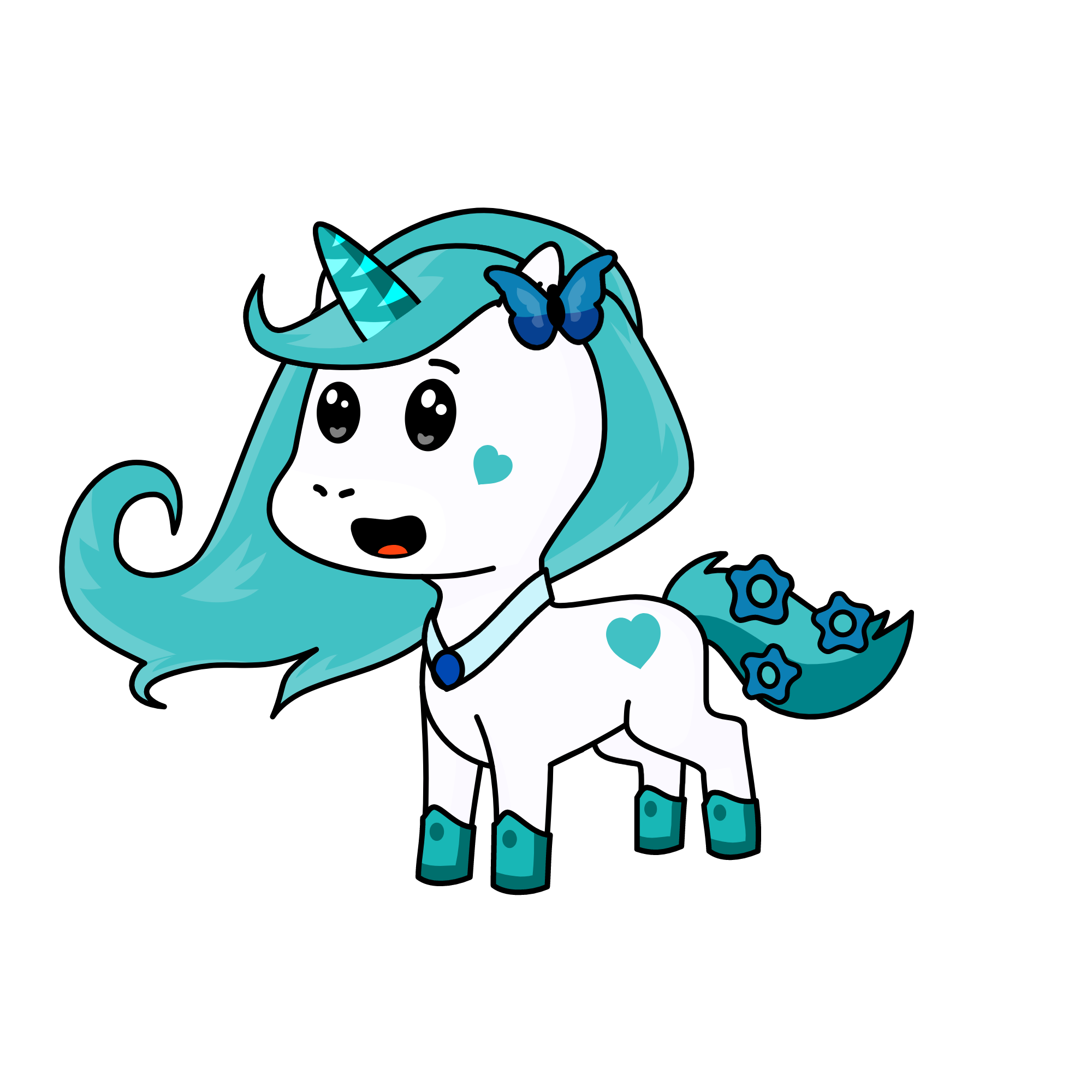 Winter Freeze, the unicorn