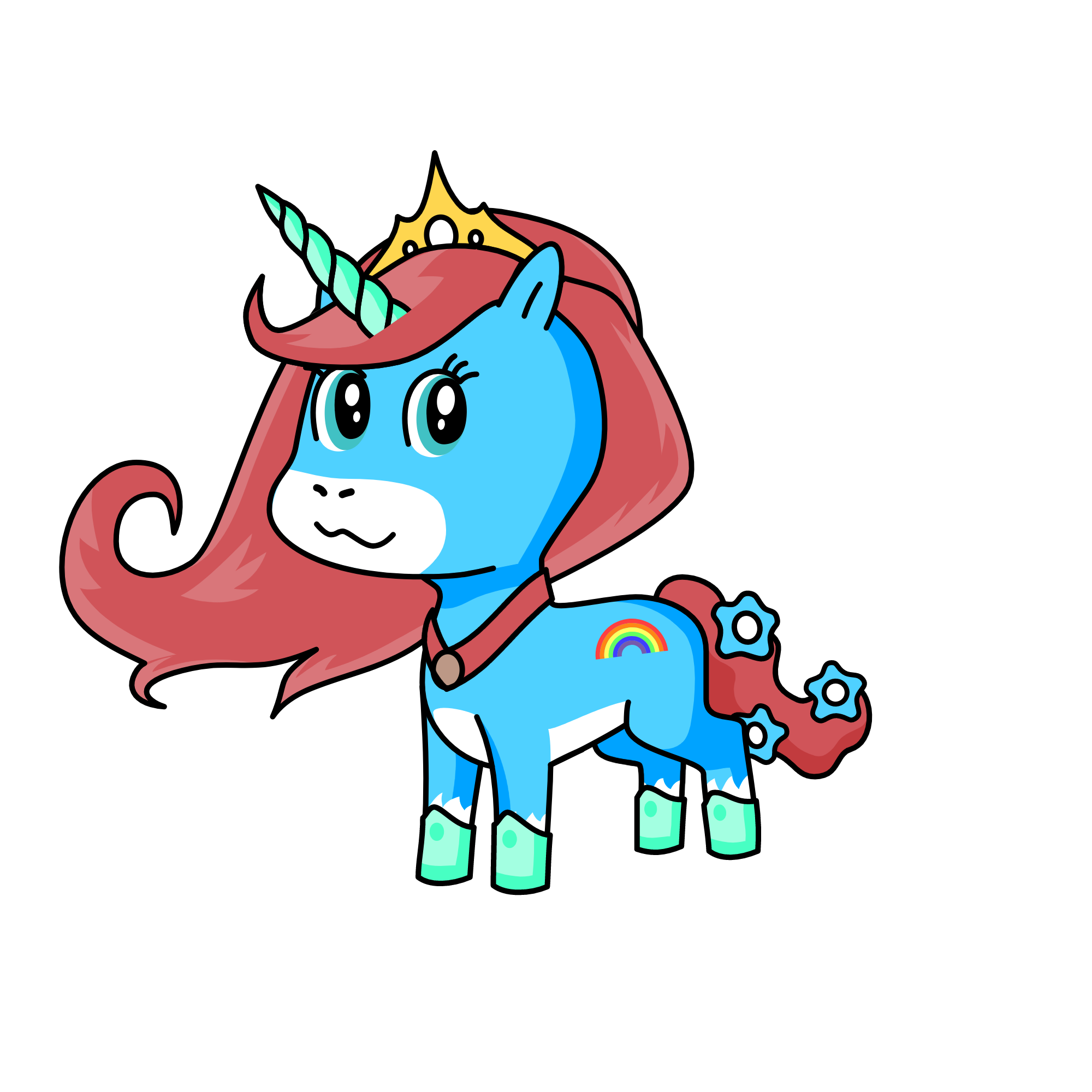 princess Celeste, the unicorn
