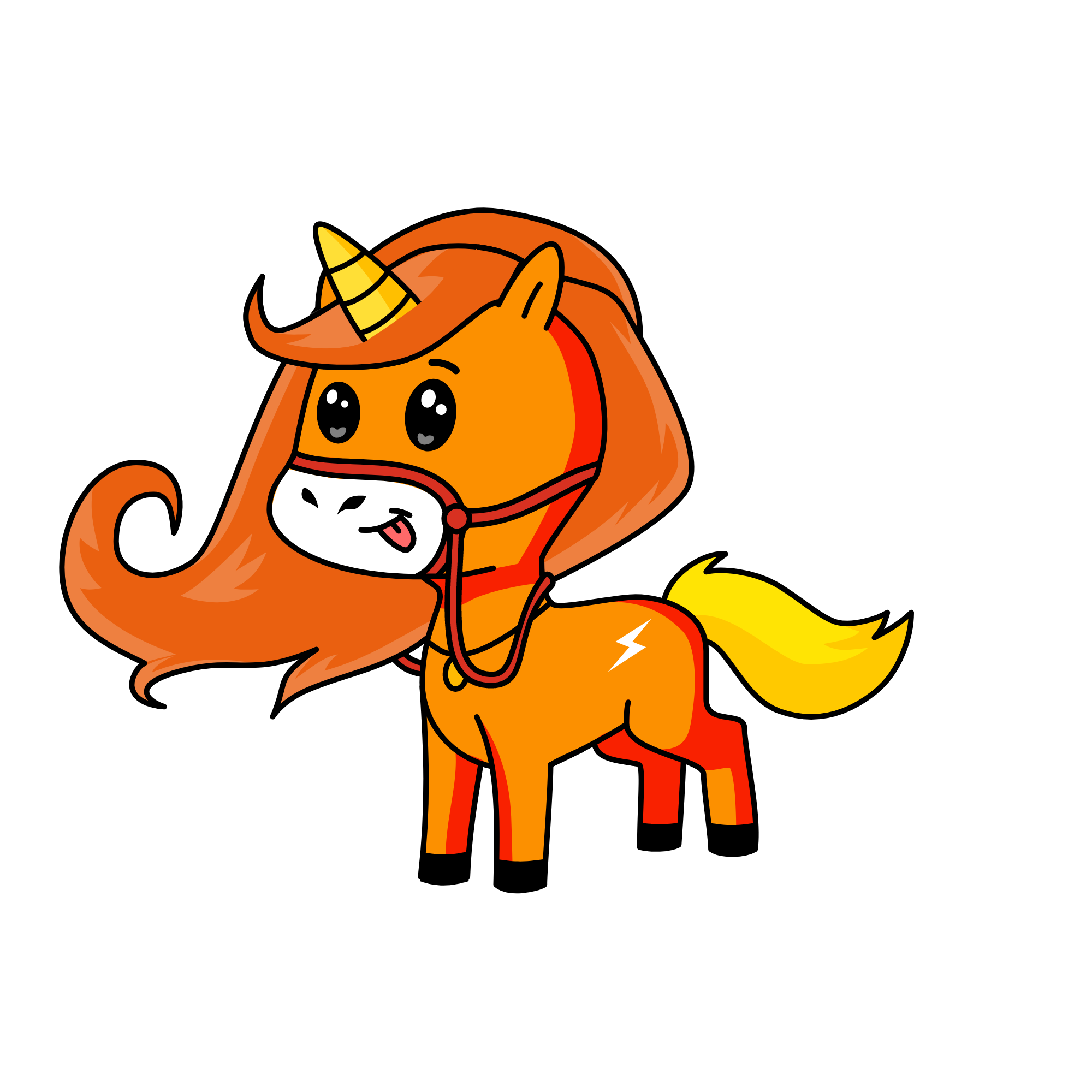 Lily Star , the unicorn