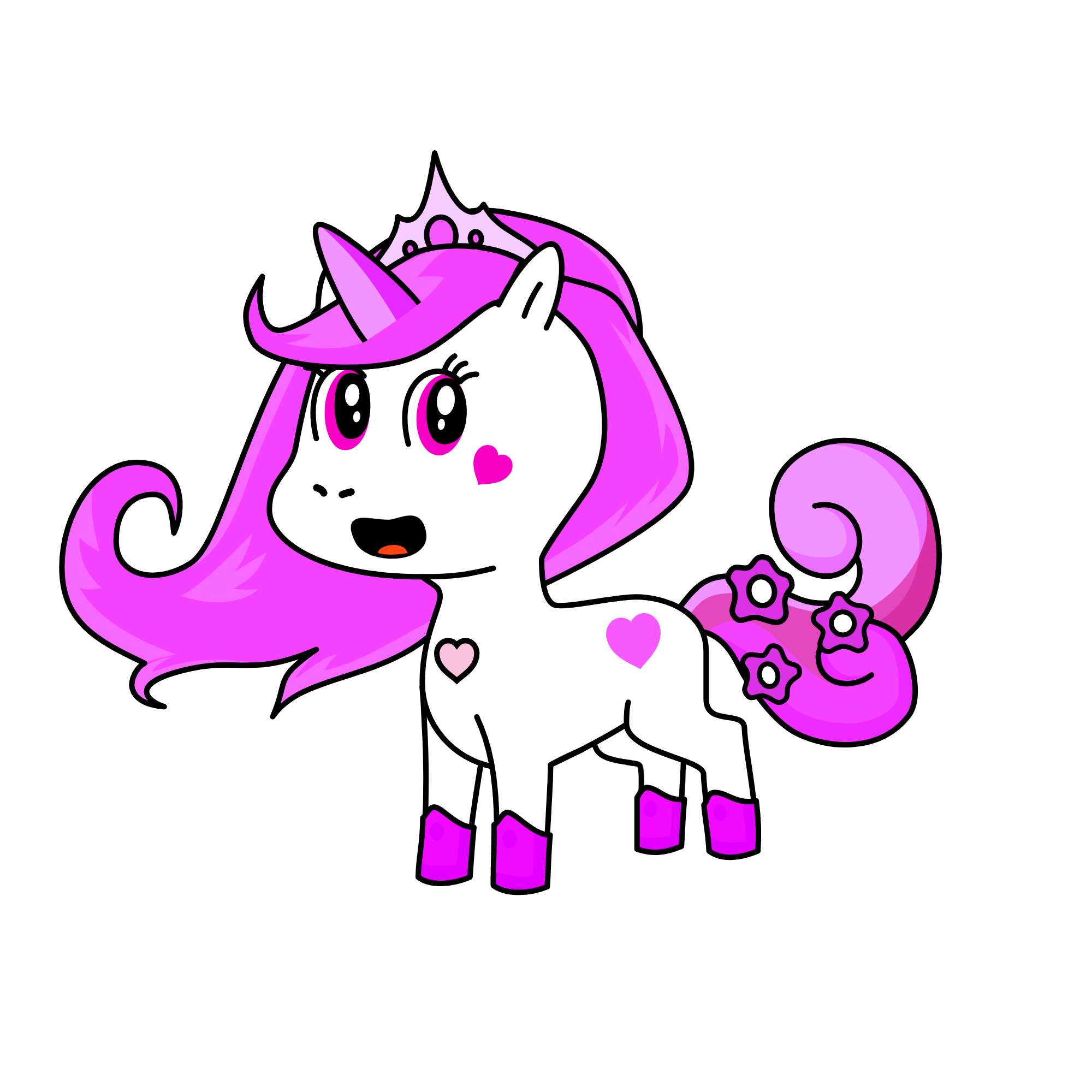 ♥Pinky♥, the unicorn