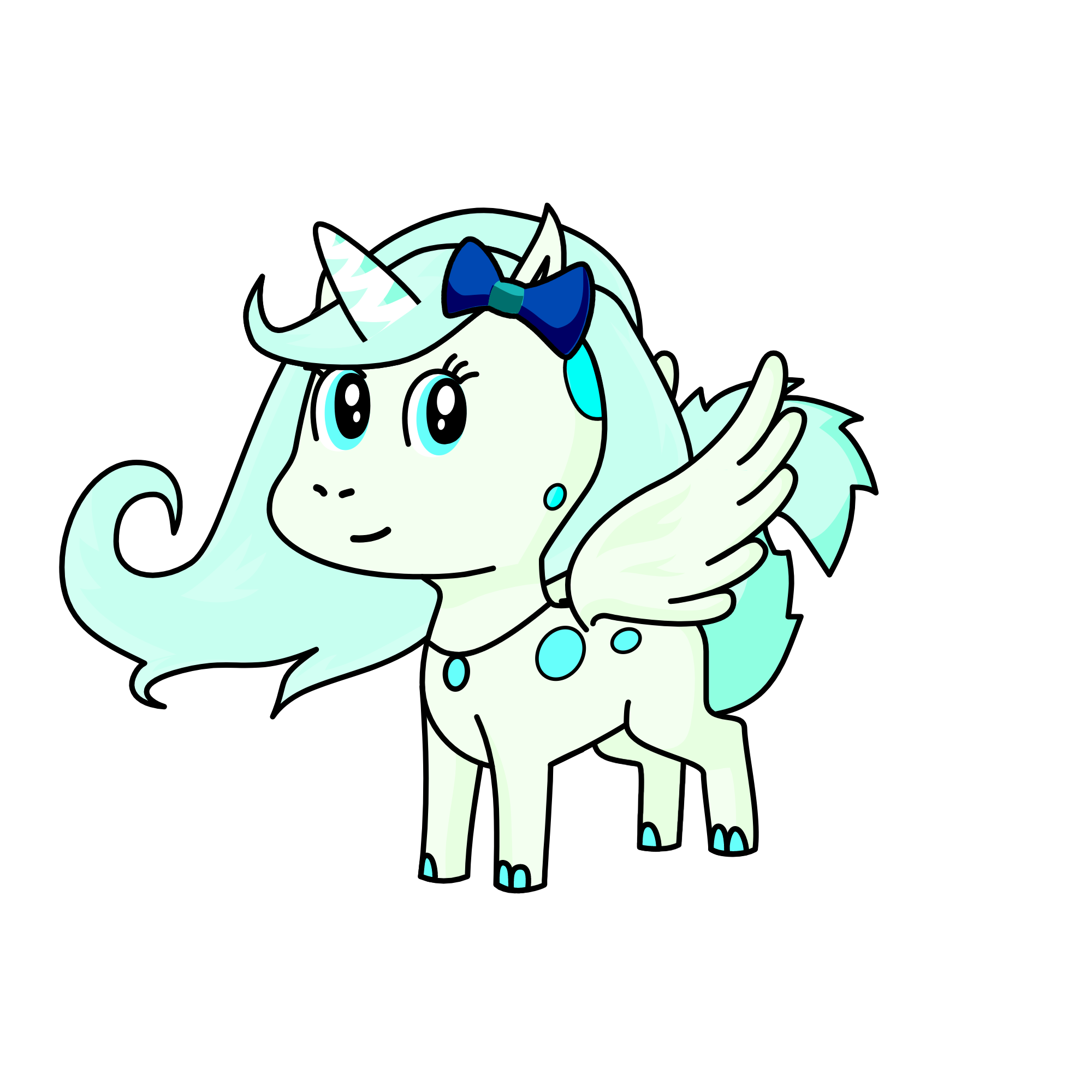Anartica, the unicorn