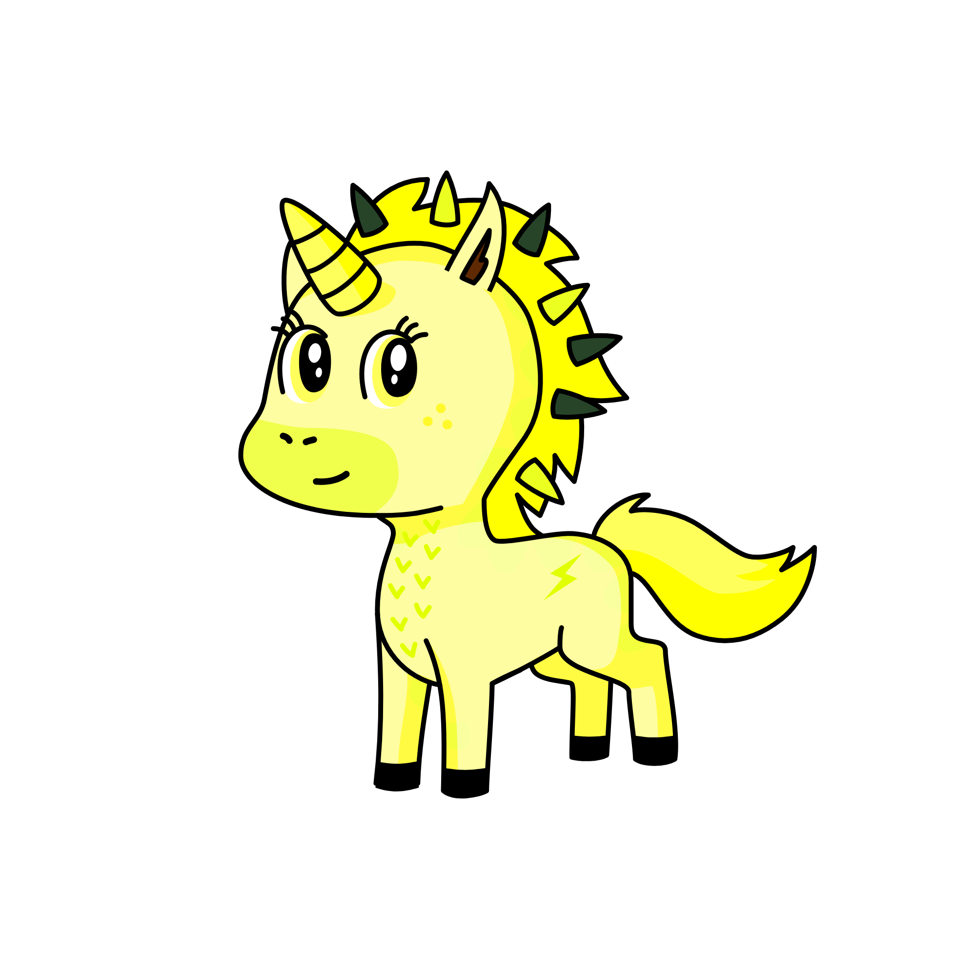 Sunny, the unicorn
