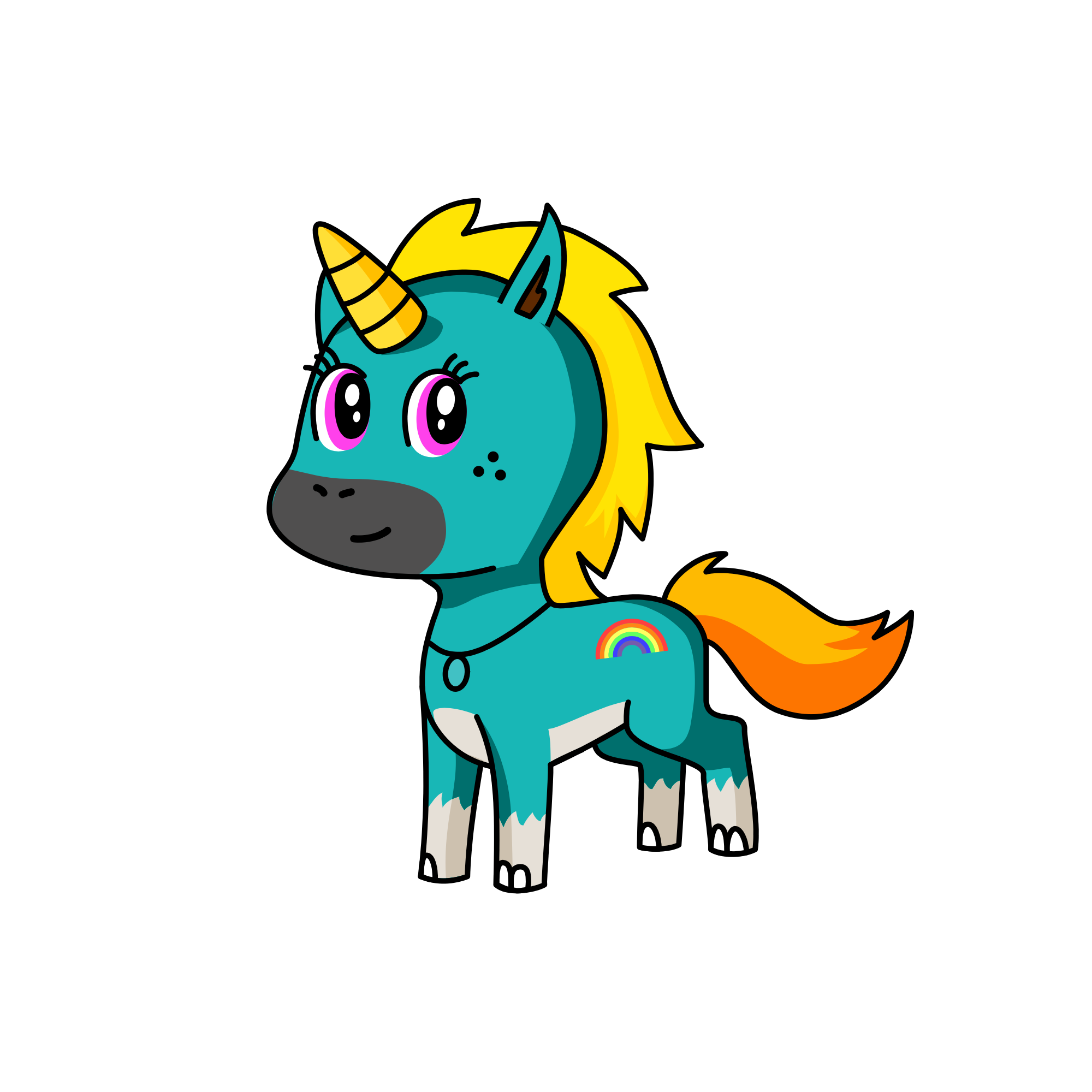 Sally, the unicorn