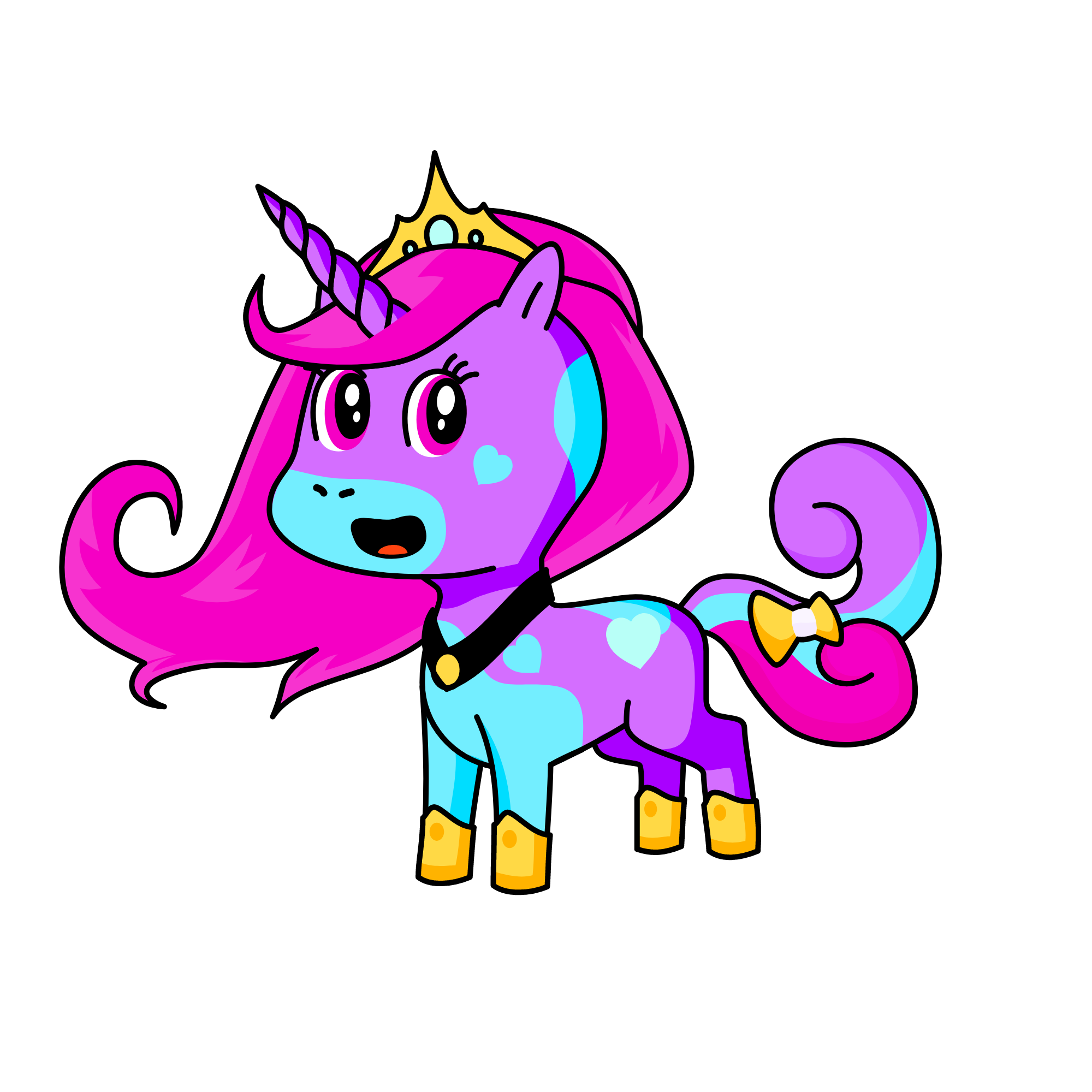 Queen Emma, the unicorn