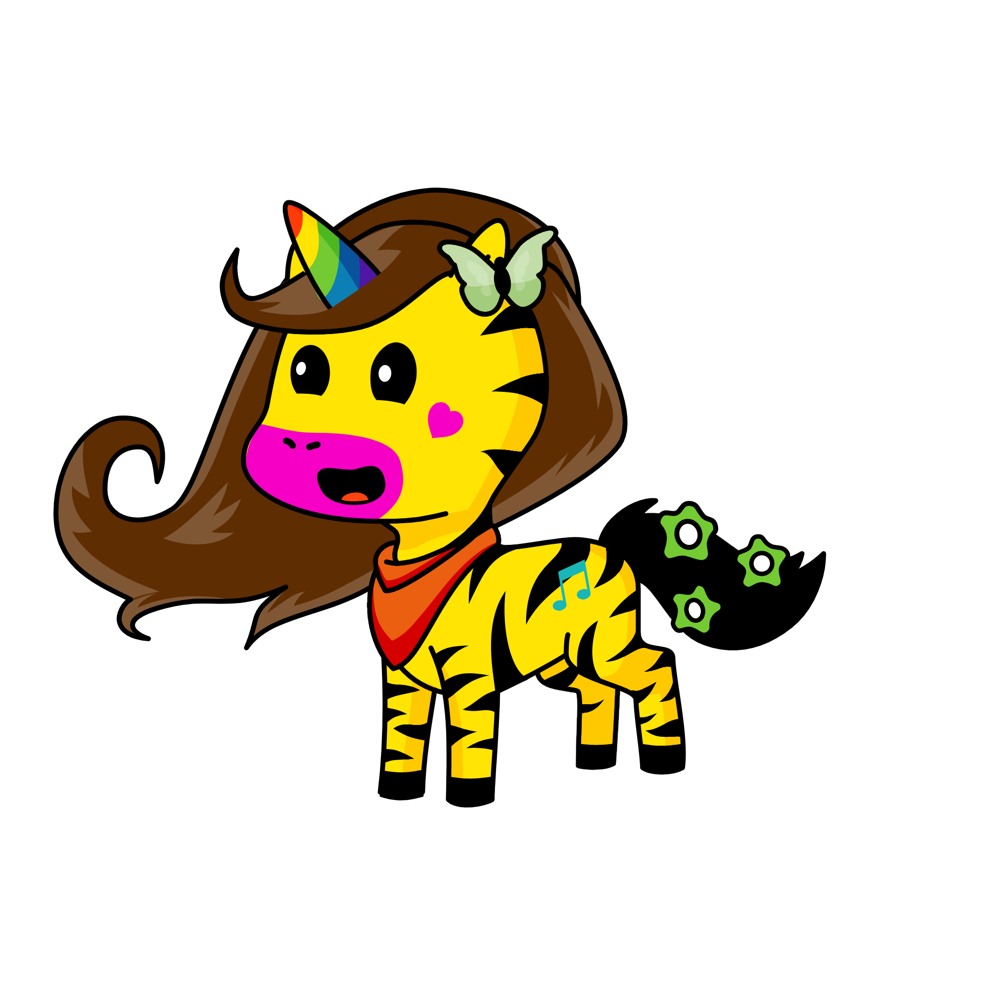 Ruttey, the unicorn