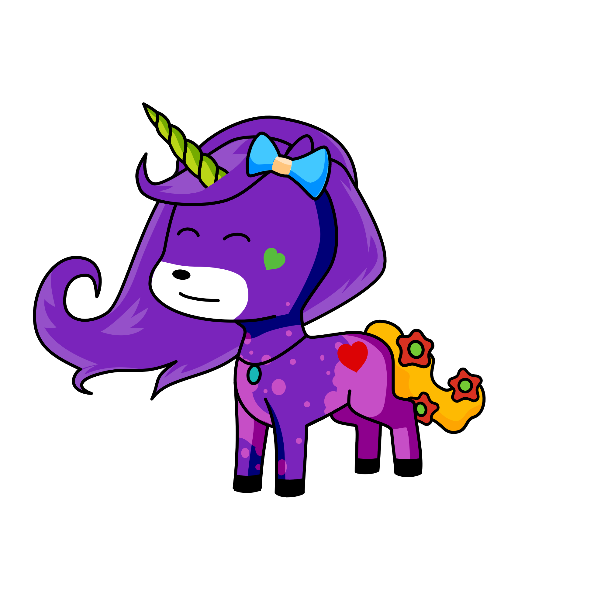 Princess Emma, the unicorn