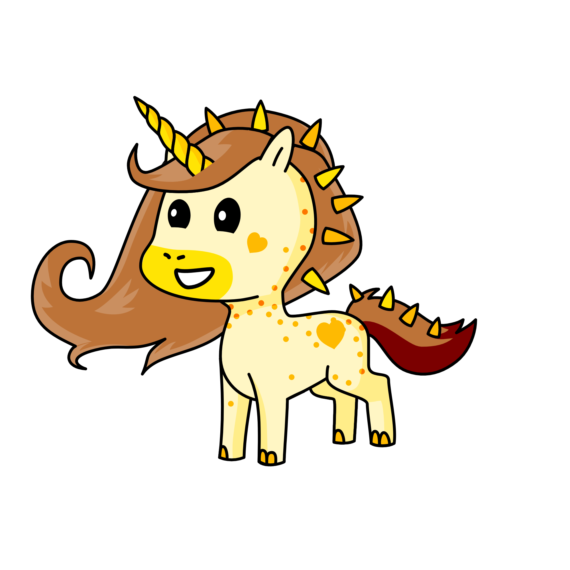 Eli-yellowtime, the unicorn