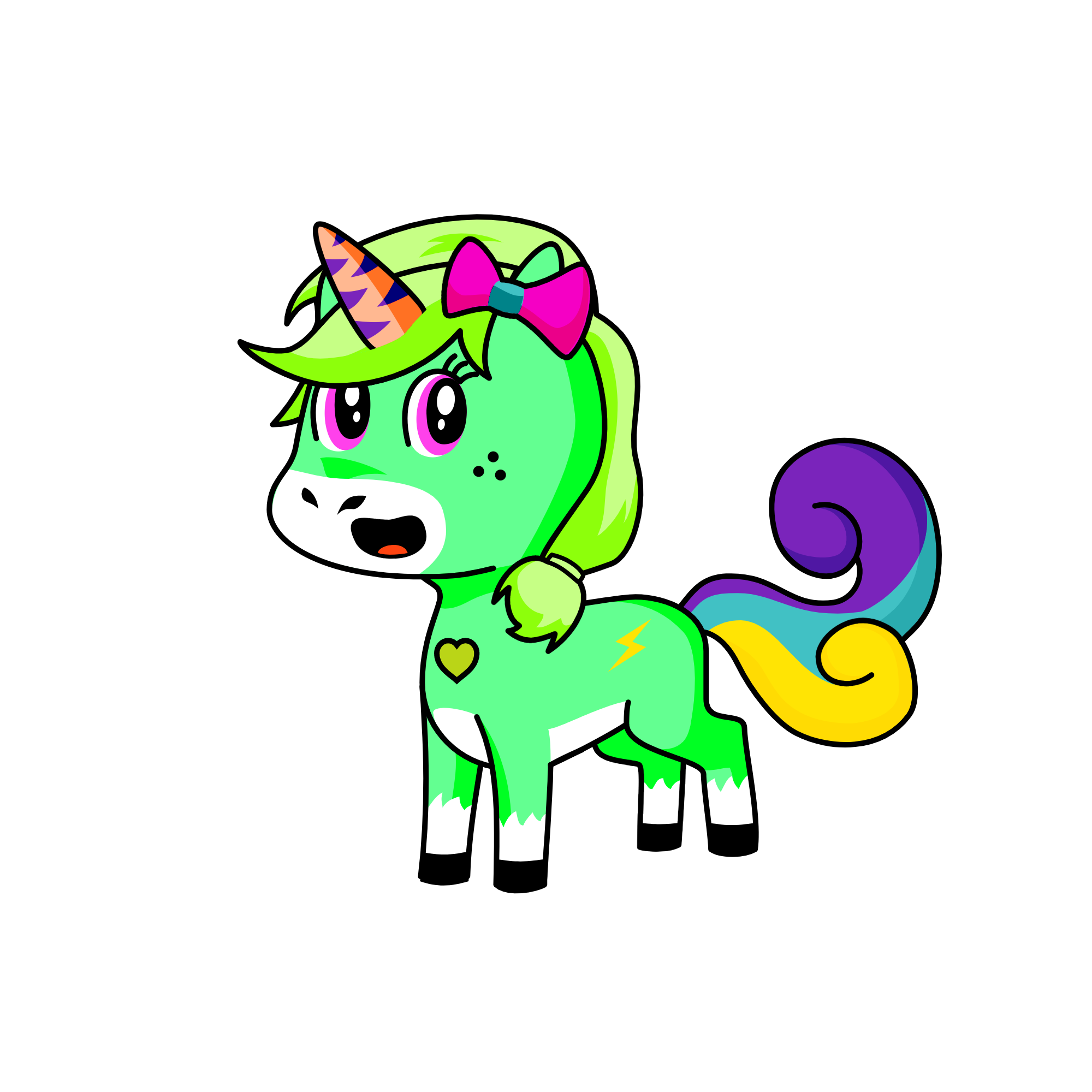 Suger Bell, the unicorn