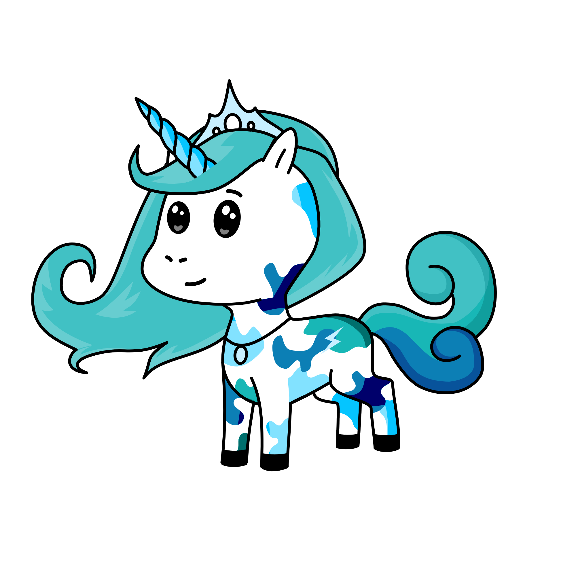 sea, the unicorn
