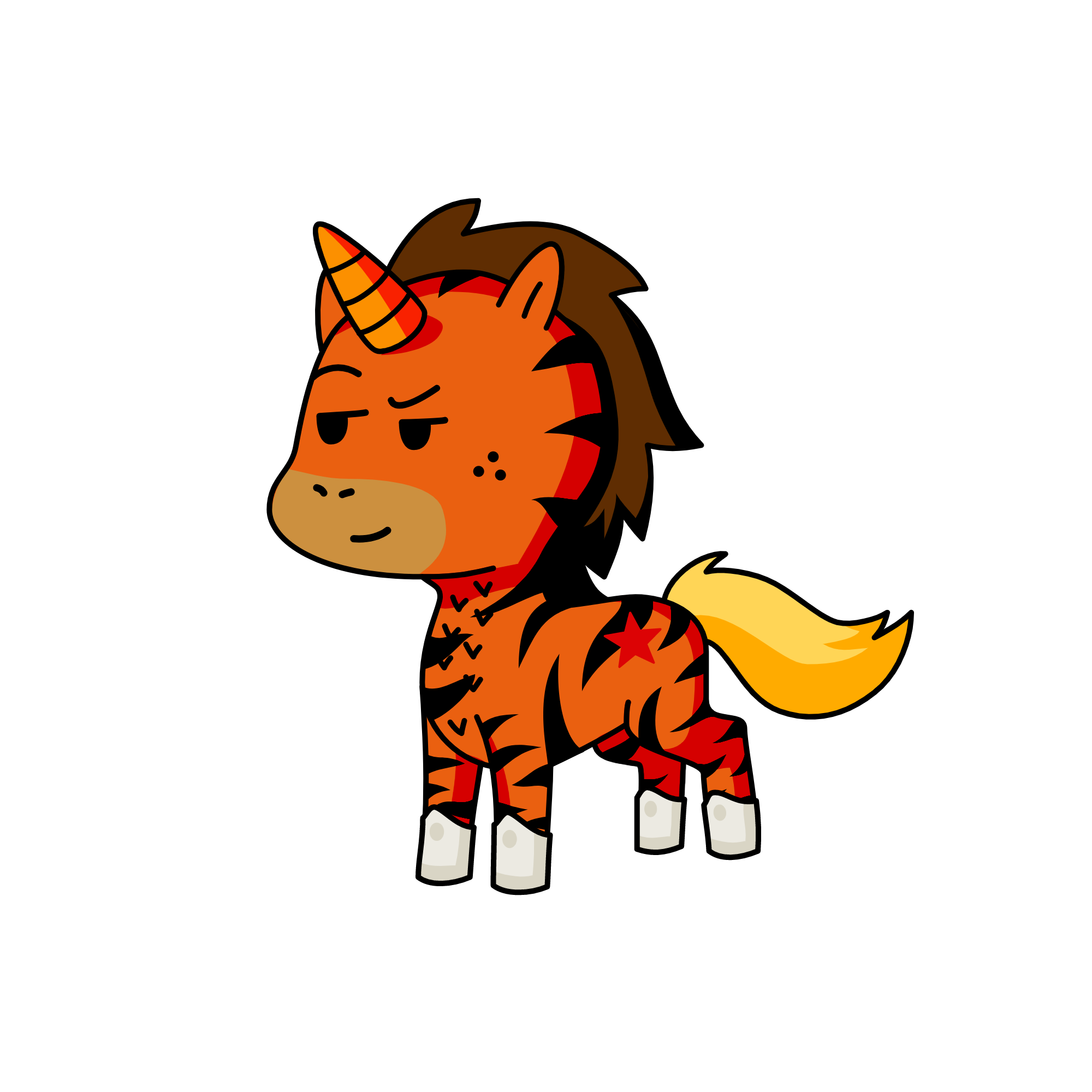                   tigger, the unicorn
