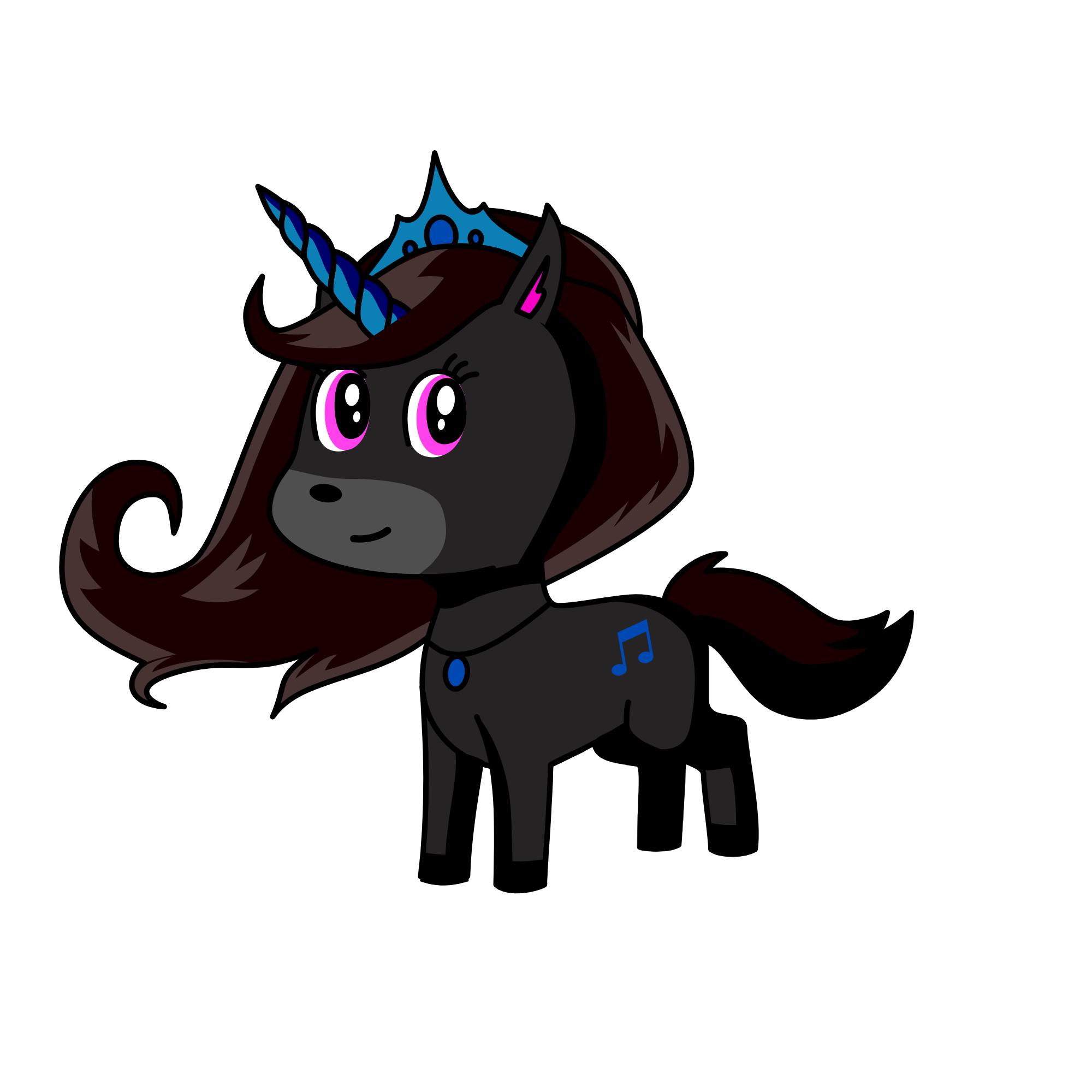 Luna, the unicorn