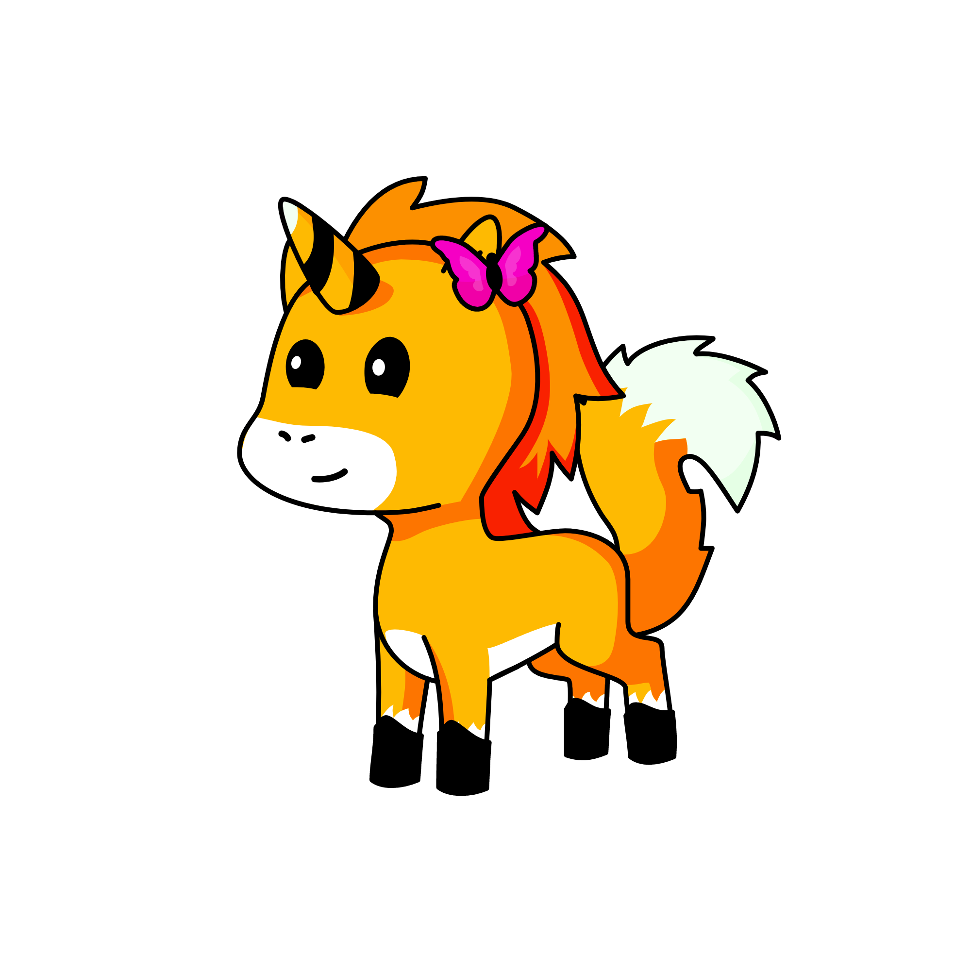Fox, the unicorn
