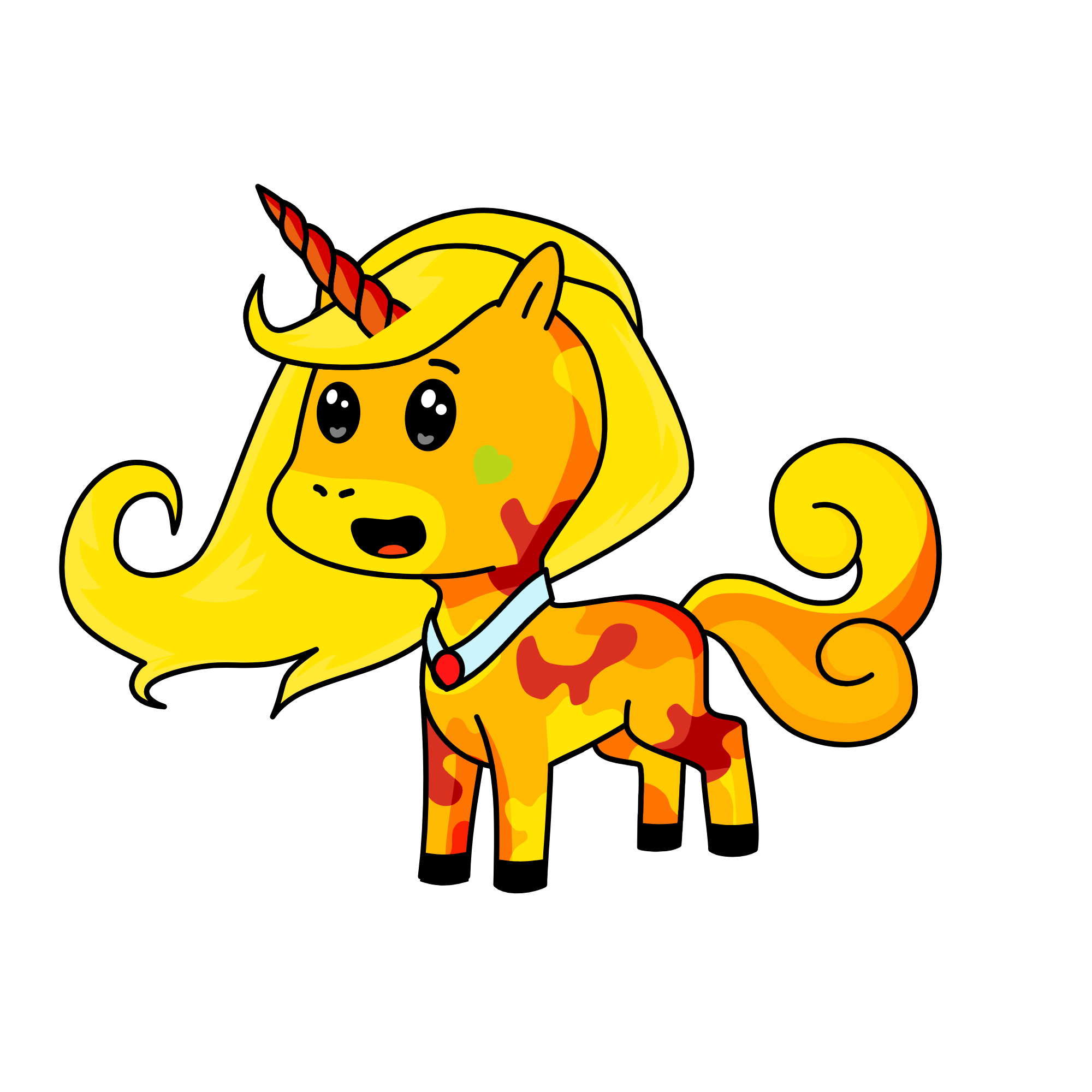 sunflower, the unicorn
