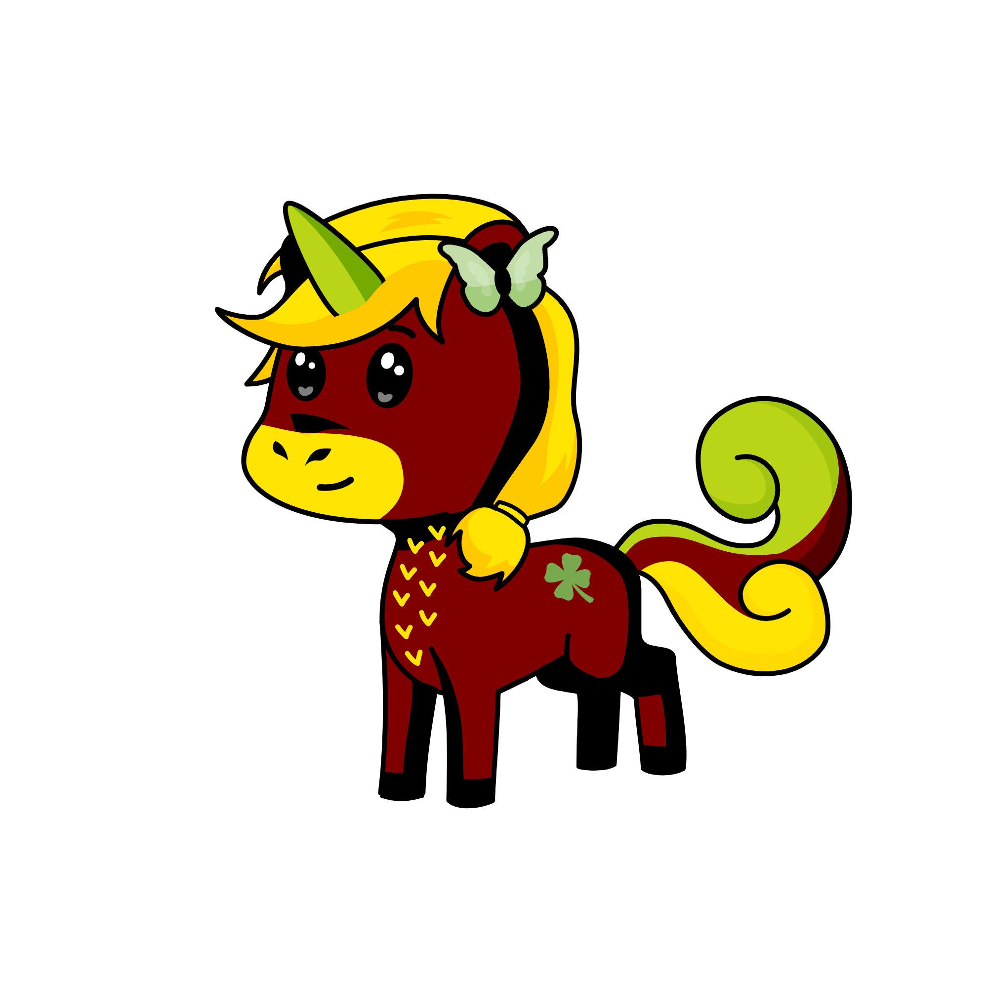 Squirrel, the unicorn