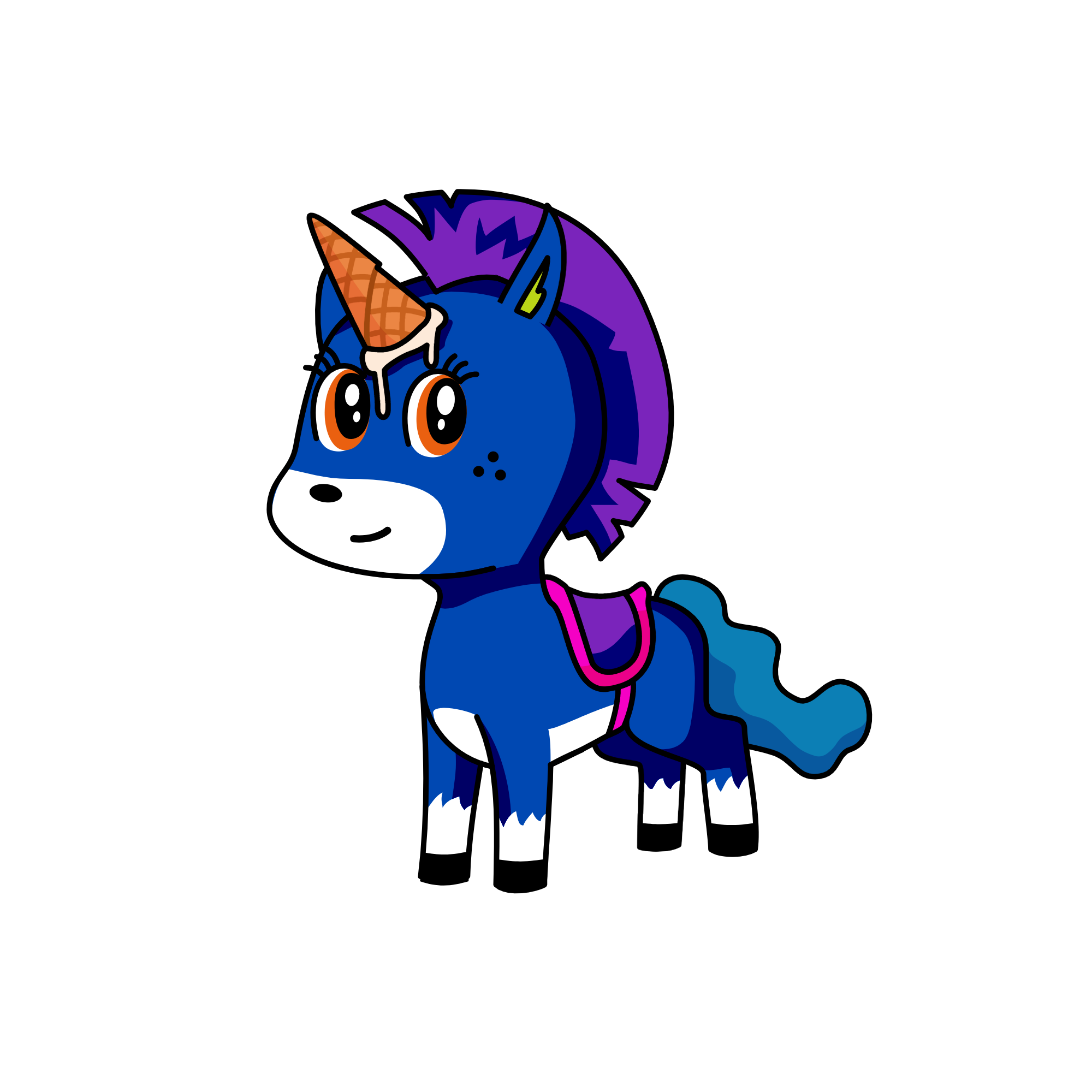 blueye, the unicorn