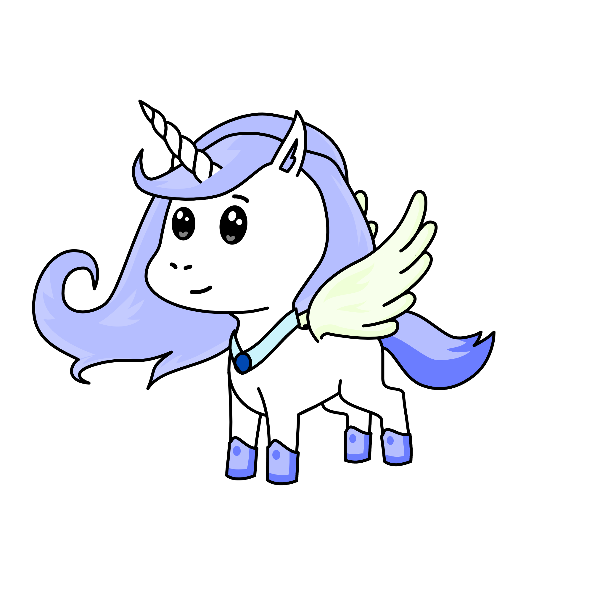 snow, the unicorn