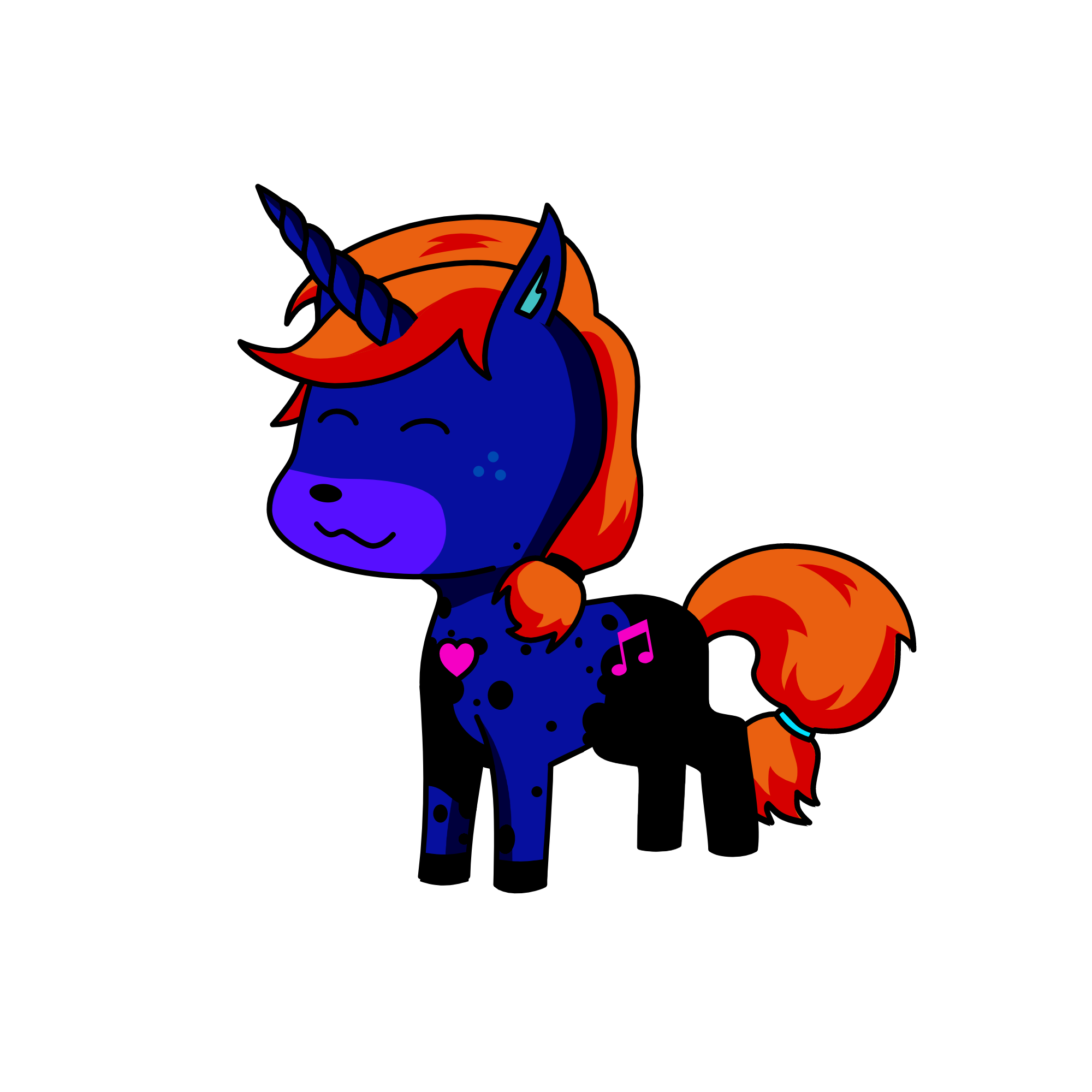 moon, the unicorn