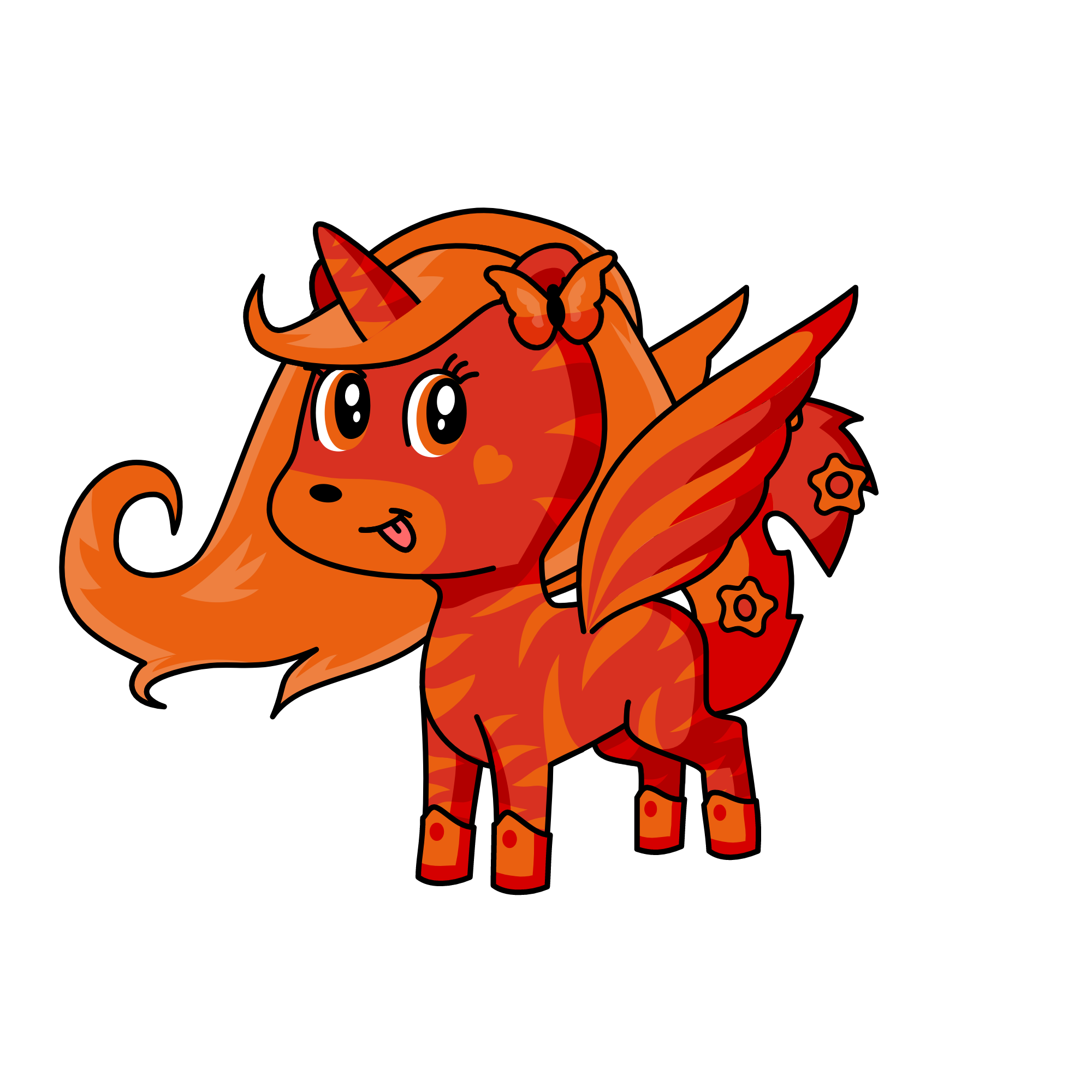 dandan unicorn, the unicorn