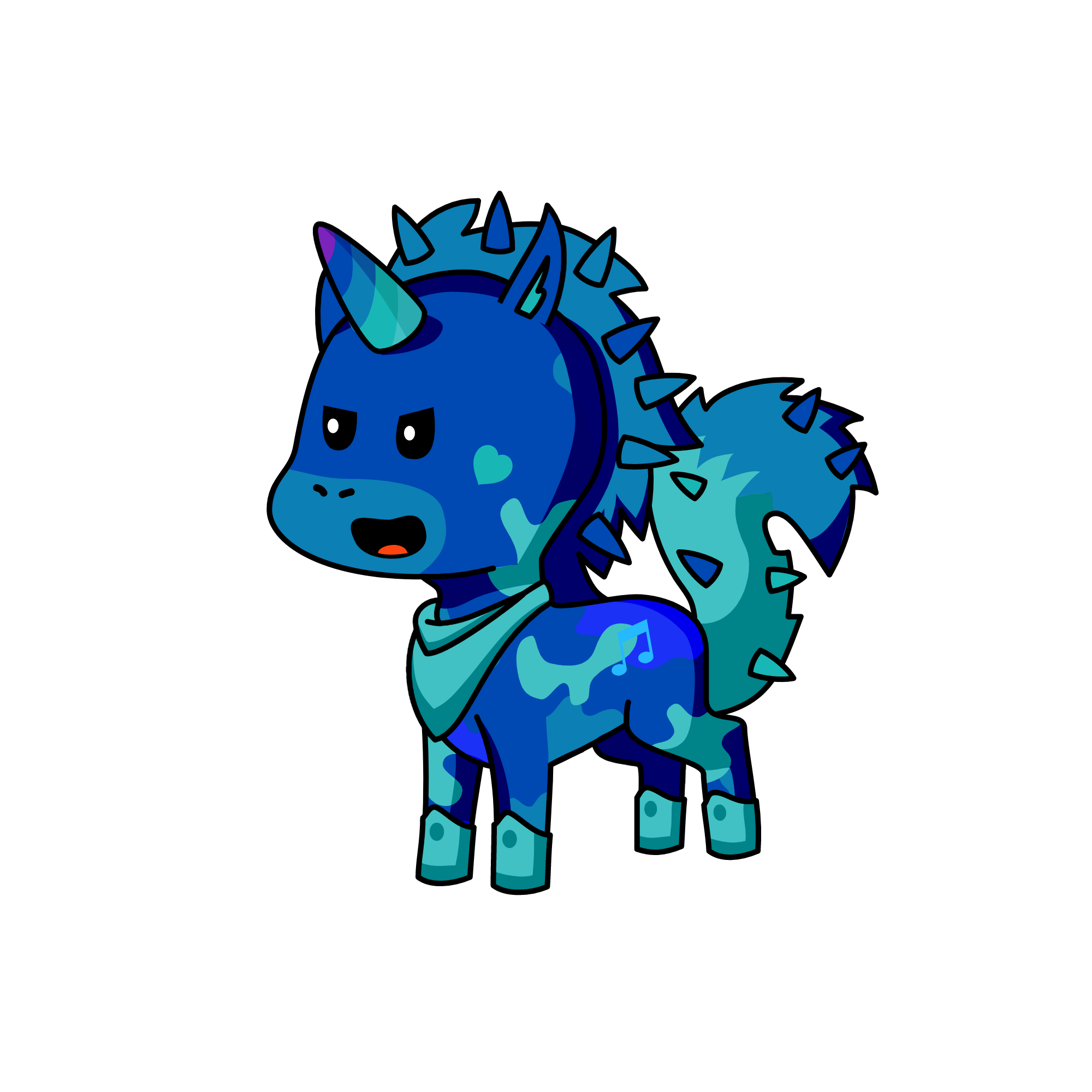 Kal The DJ, the unicorn