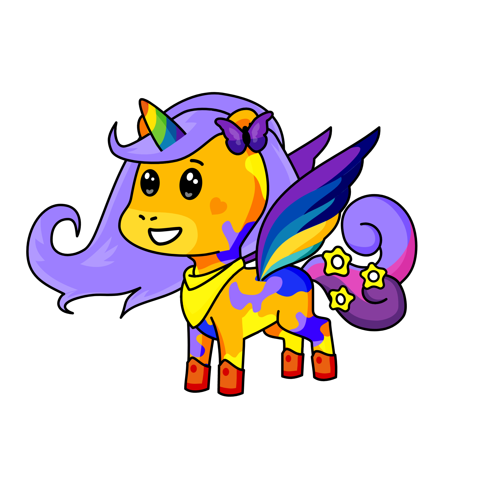 Dusty, the unicorn
