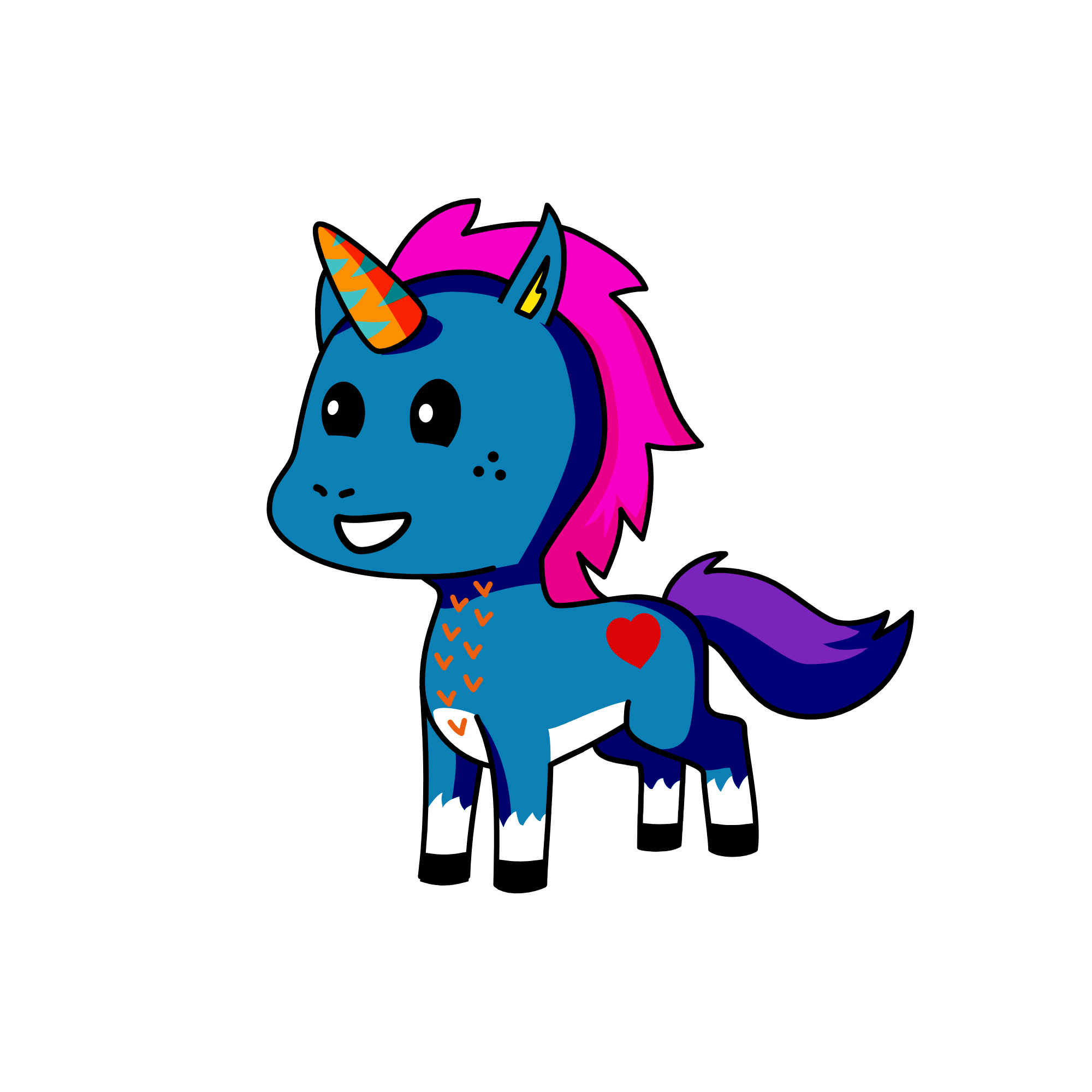 NightSky, the unicorn
