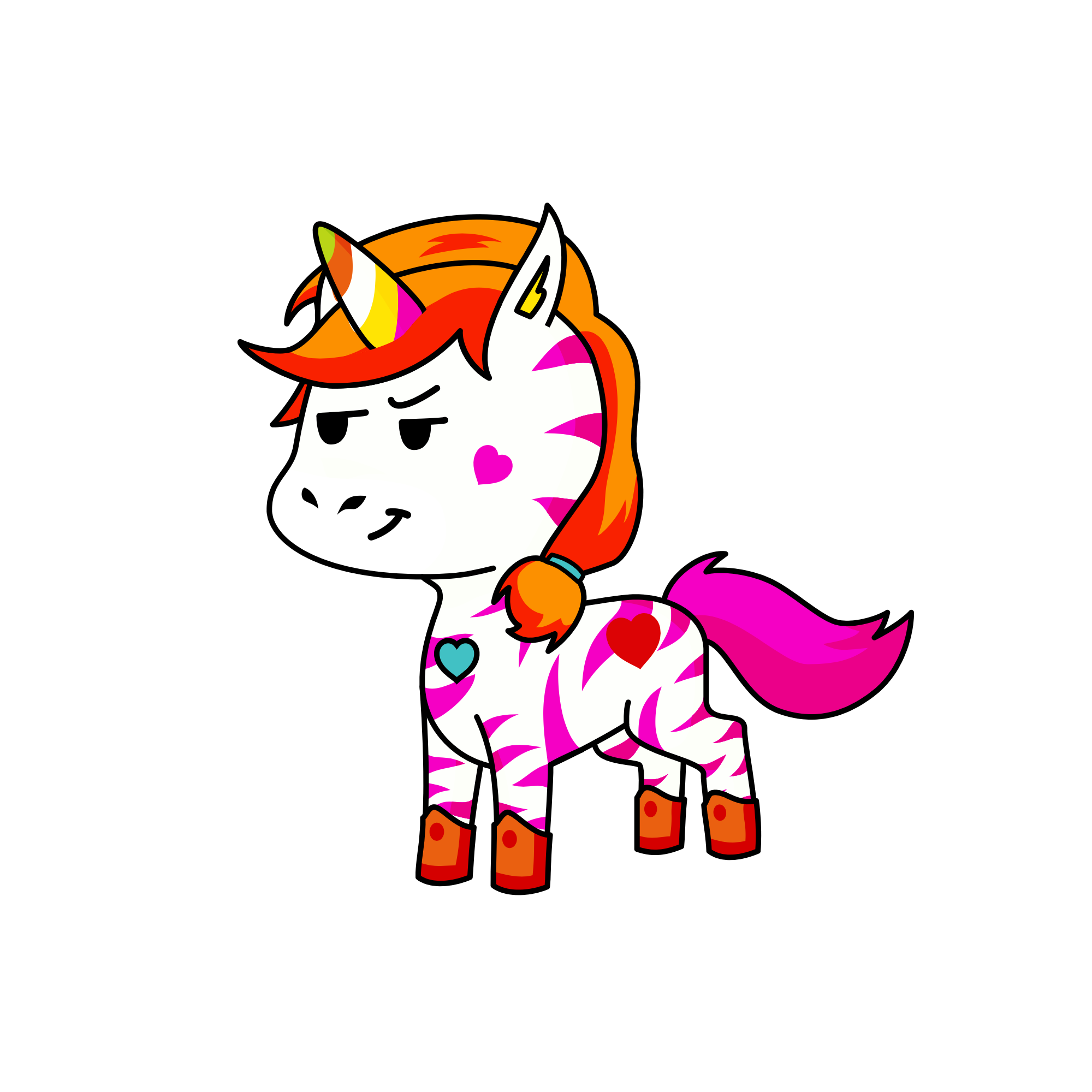 Tybbvh, the unicorn