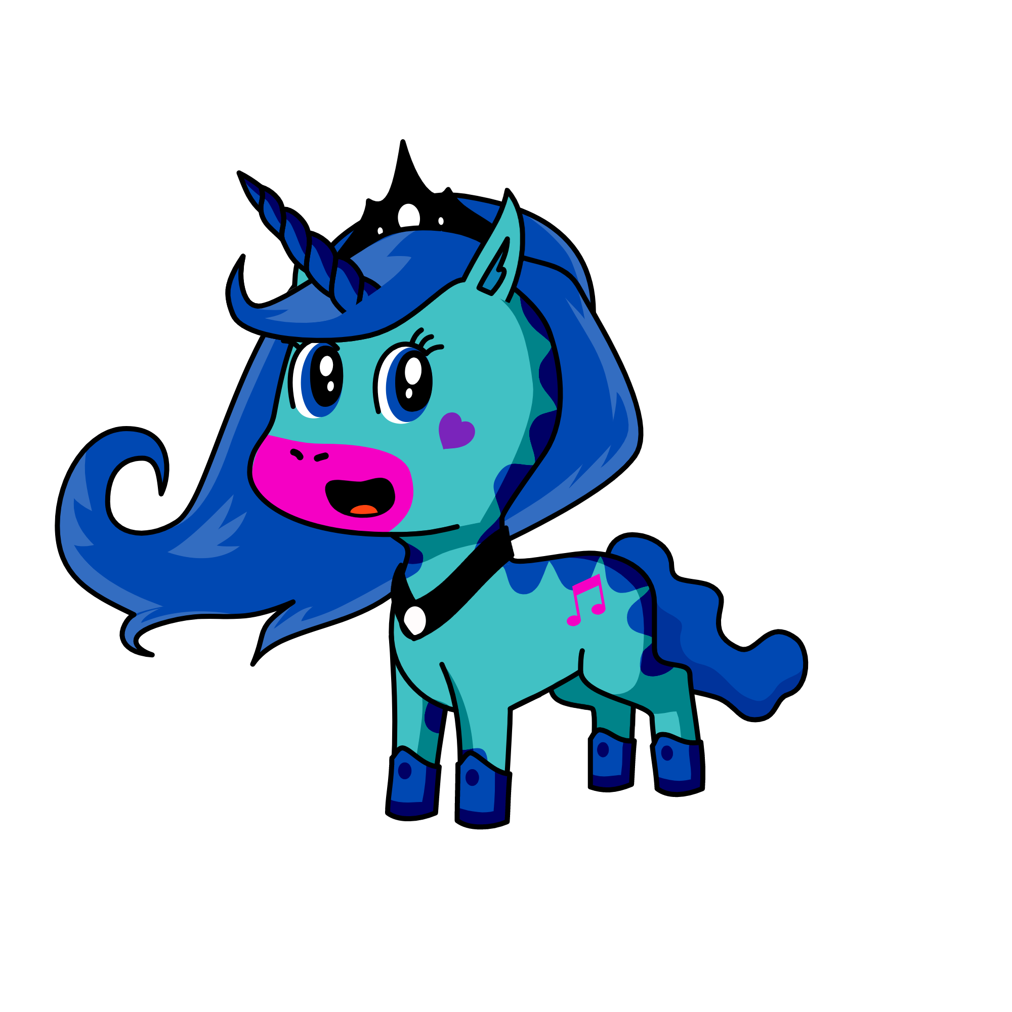 musicmoon, the unicorn