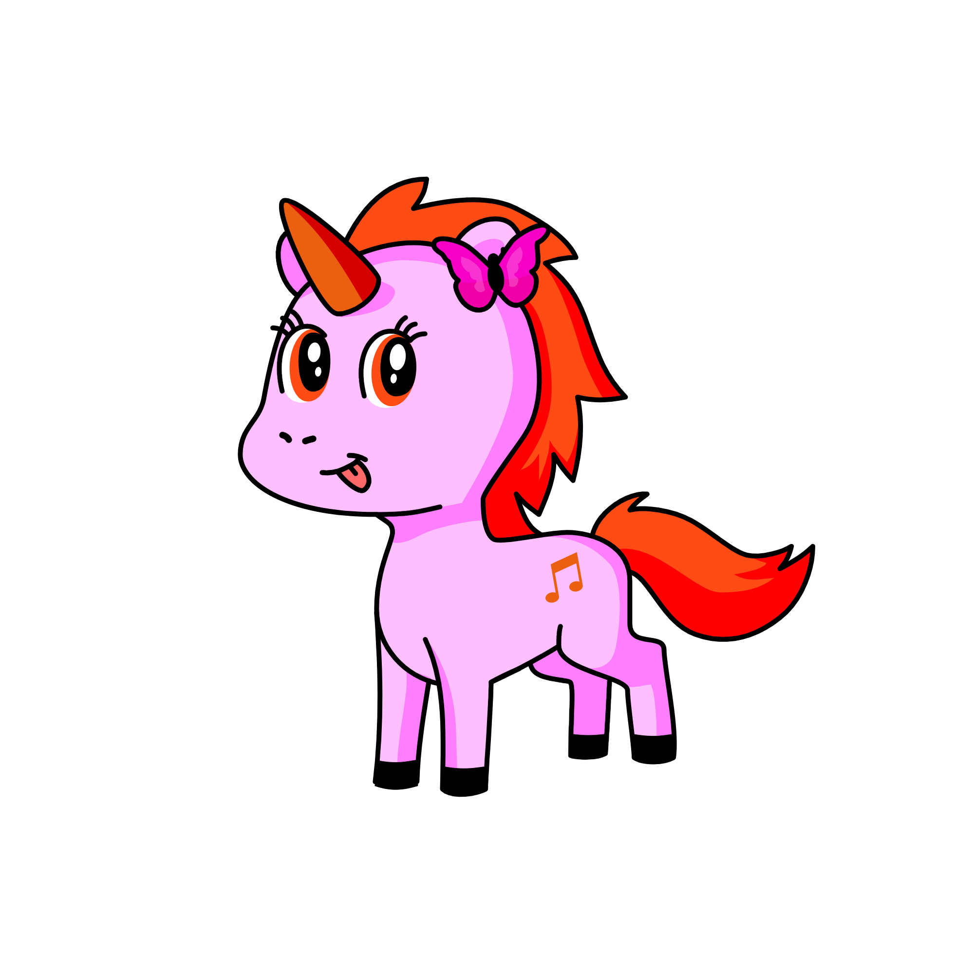 Cherry, the unicorn