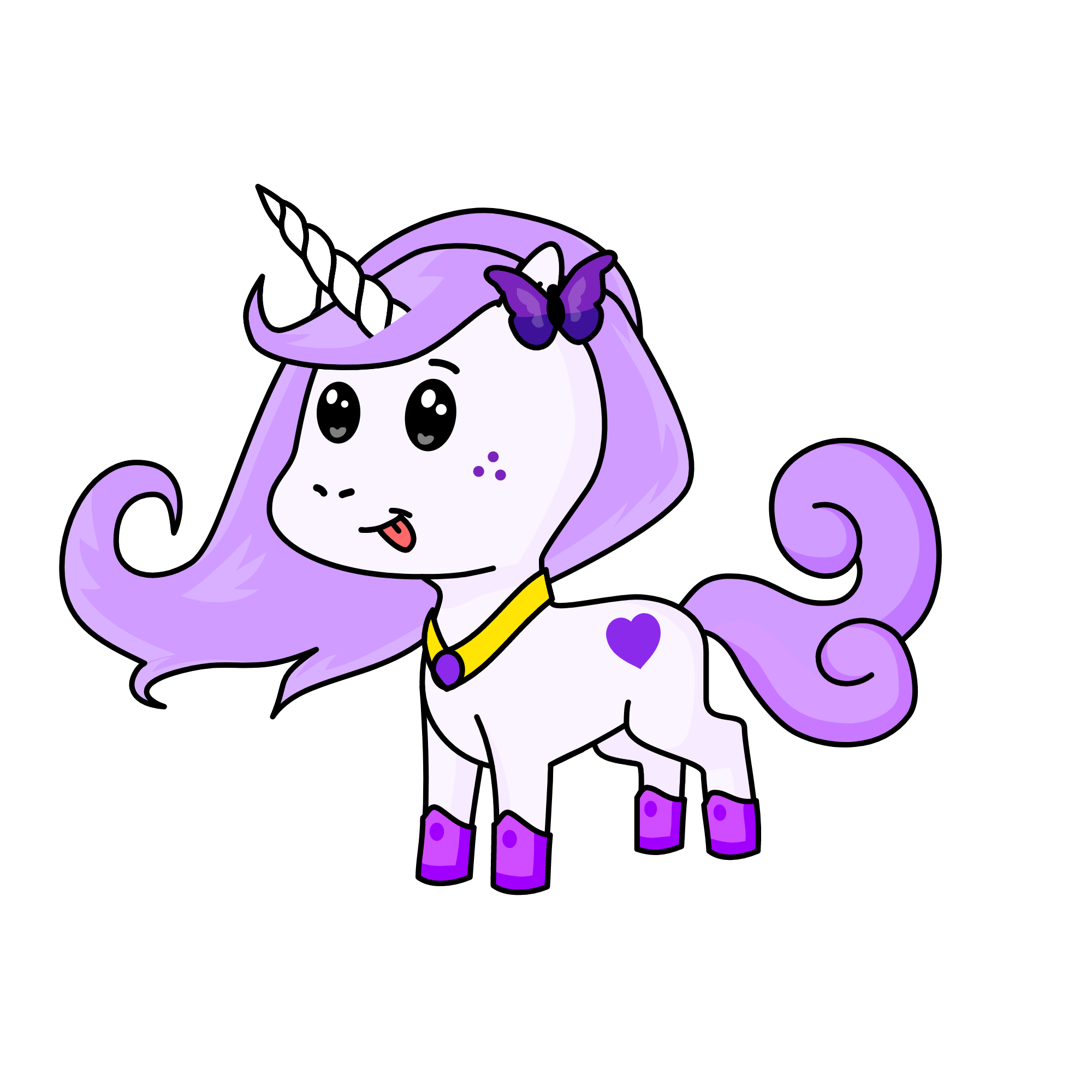 amethyst , the unicorn