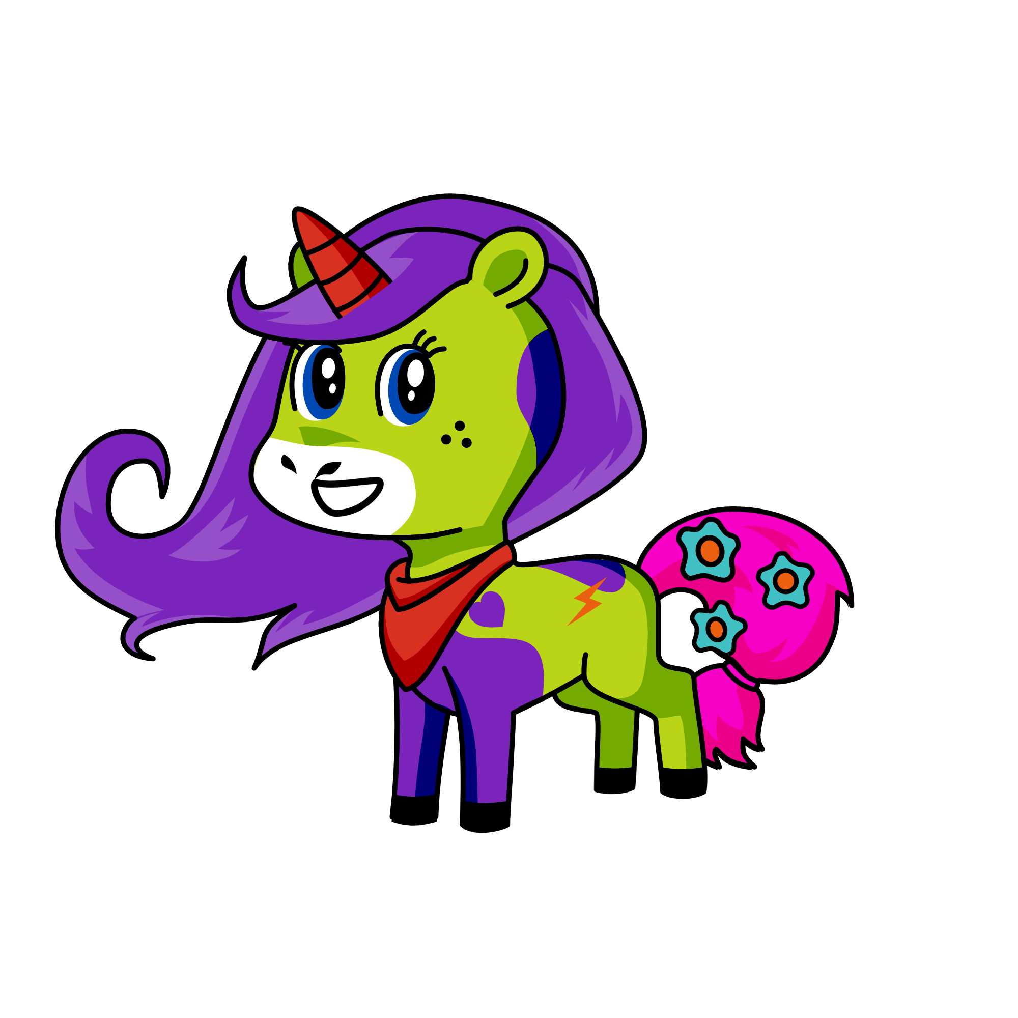 mi, the unicorn