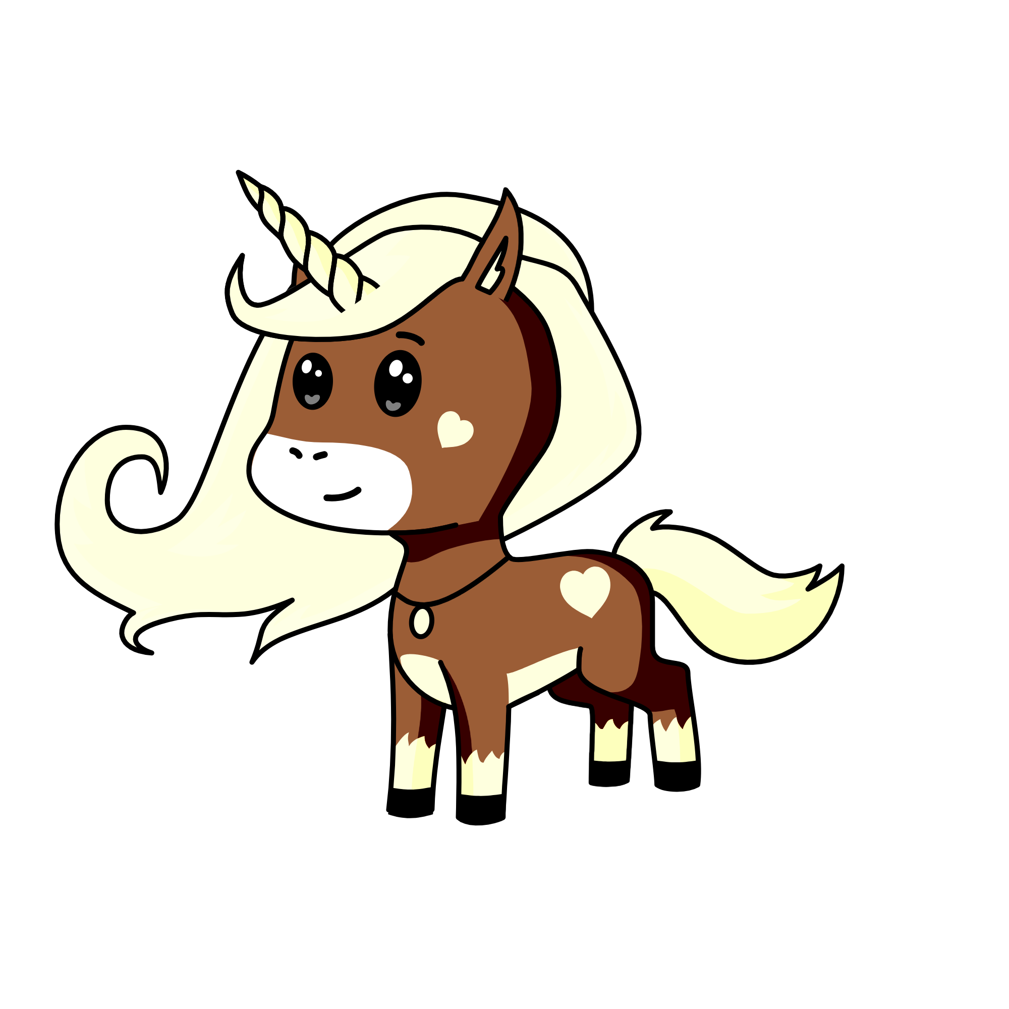 Midnight star, the unicorn