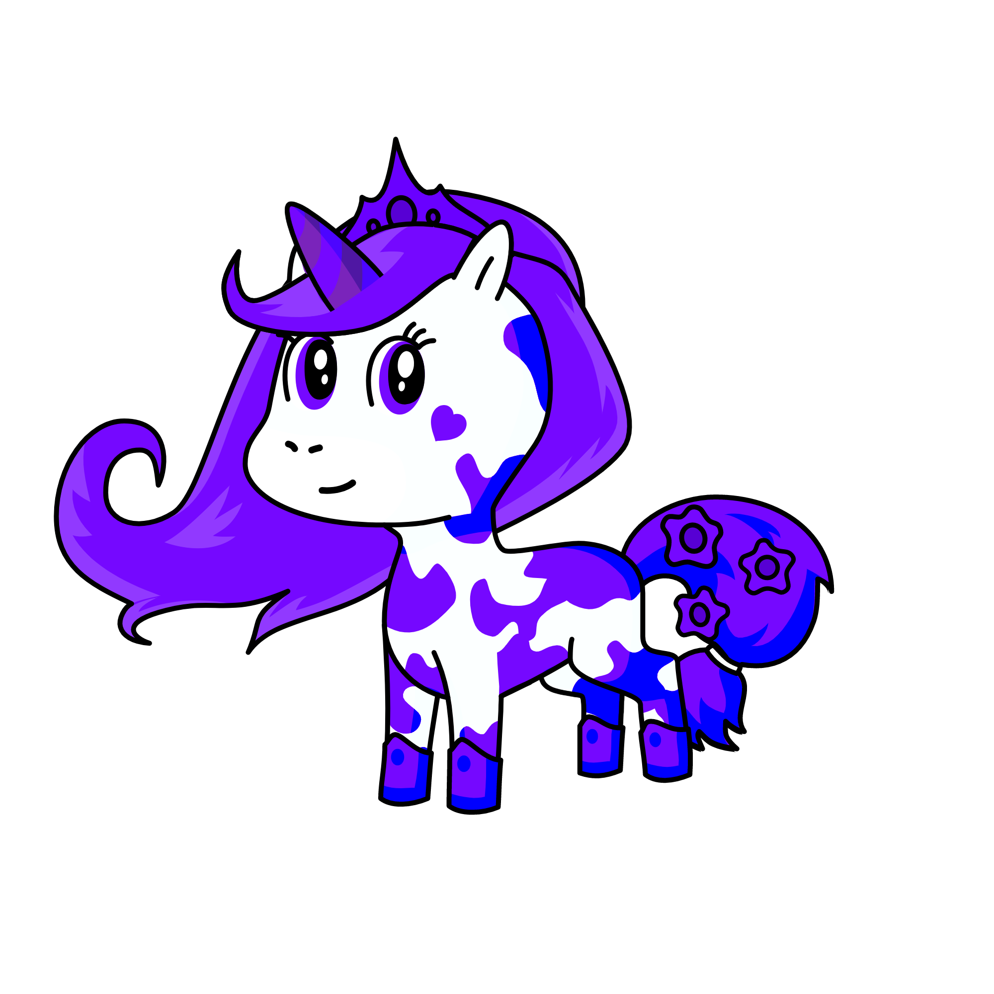 voilet, the unicorn