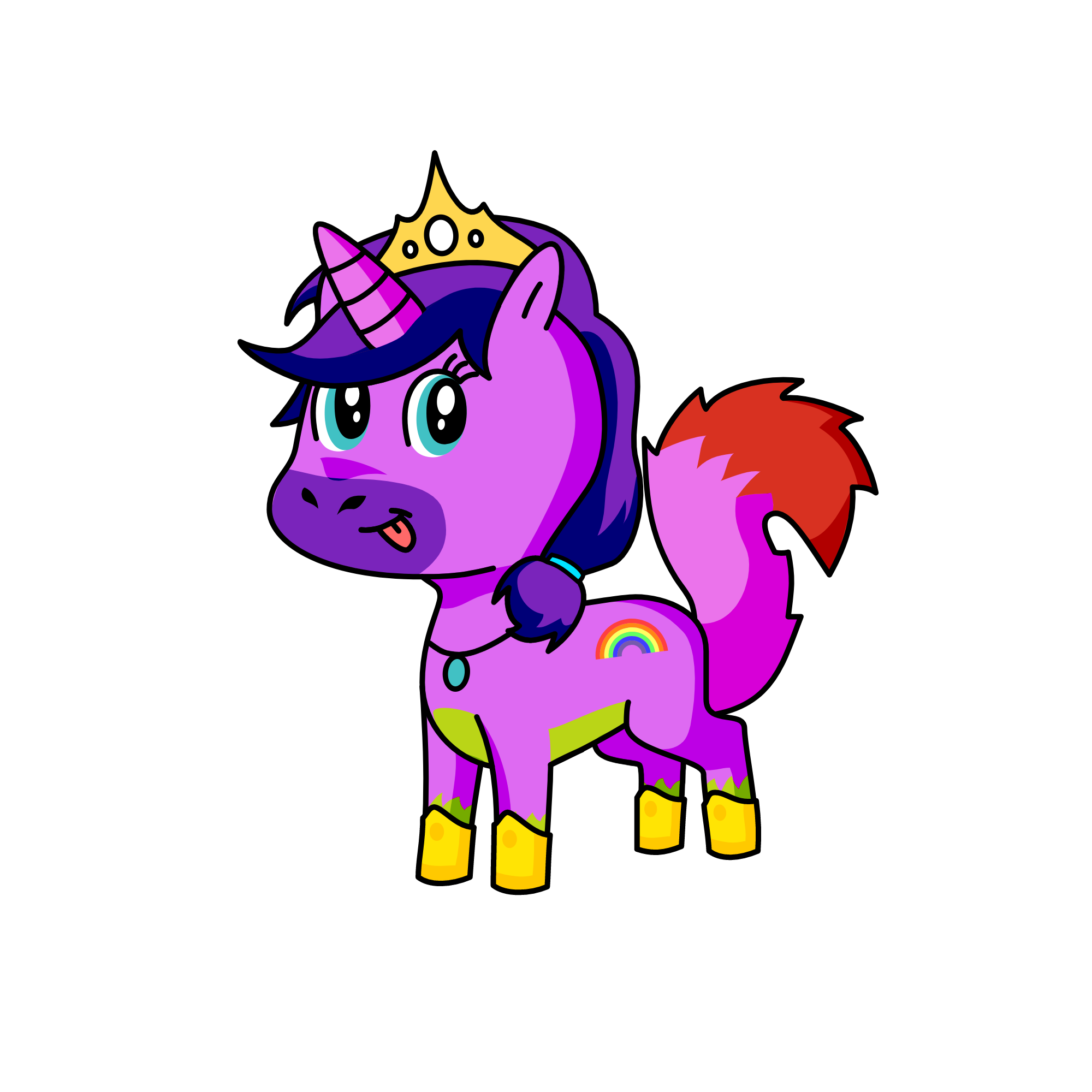 TwilightGlimmer, the unicorn
