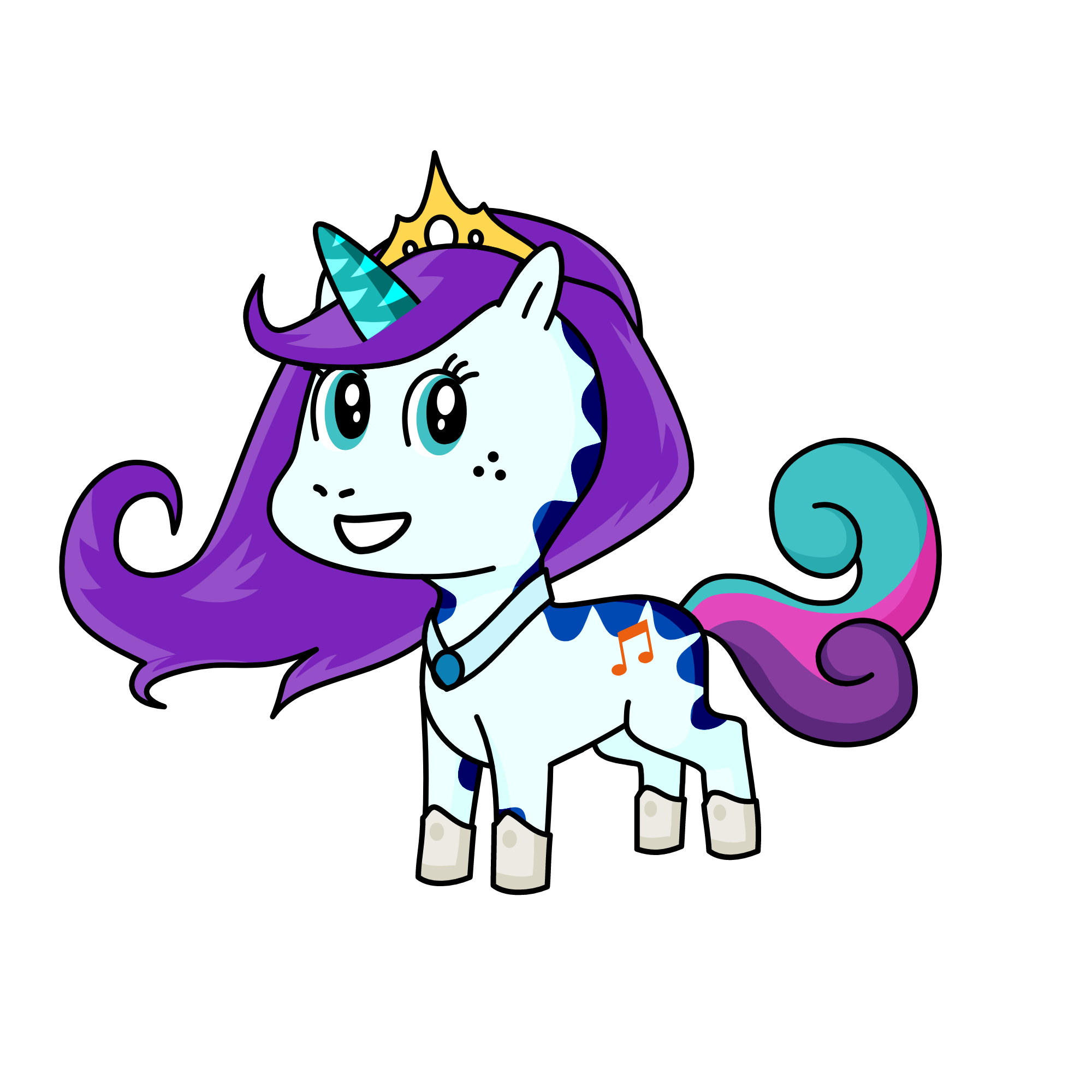 Rarity, the unicorn