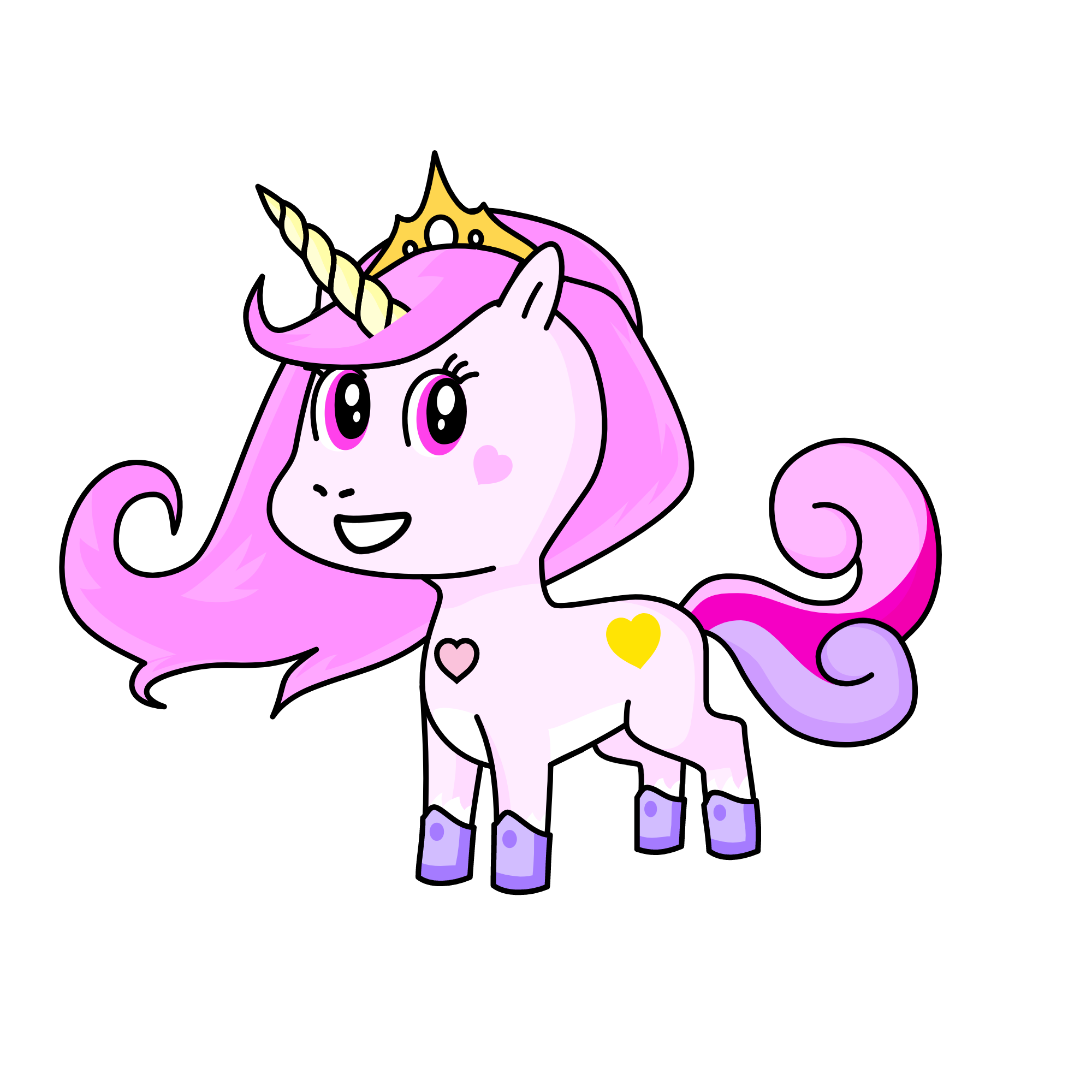 Princess Celestia, the unicorn