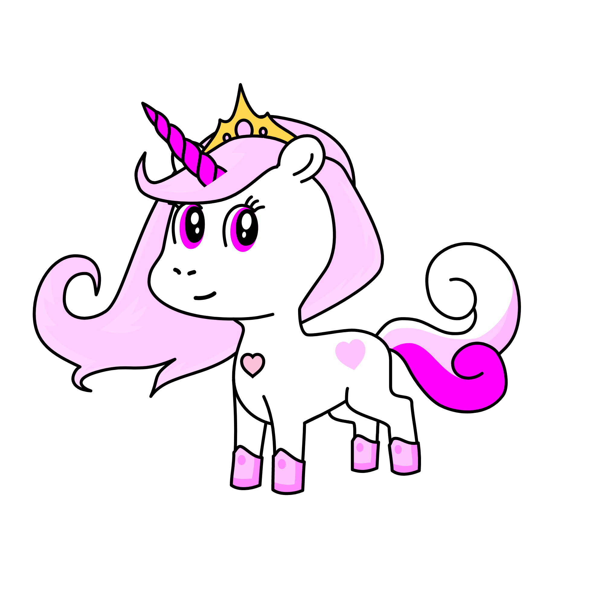 pinky, the unicorn