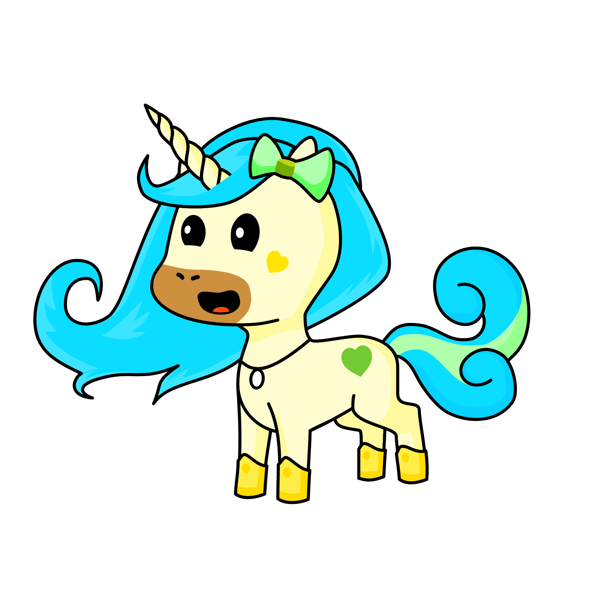 👩's 🎂 🦄 , the unicorn