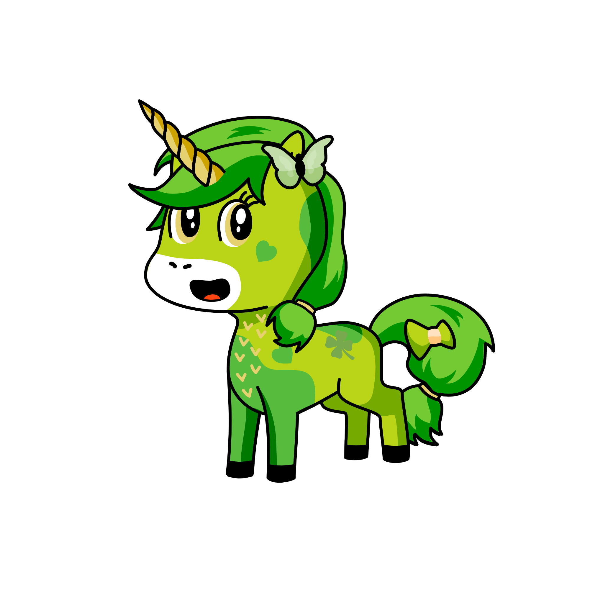 Lucky Charm (Lucky C.), the unicorn