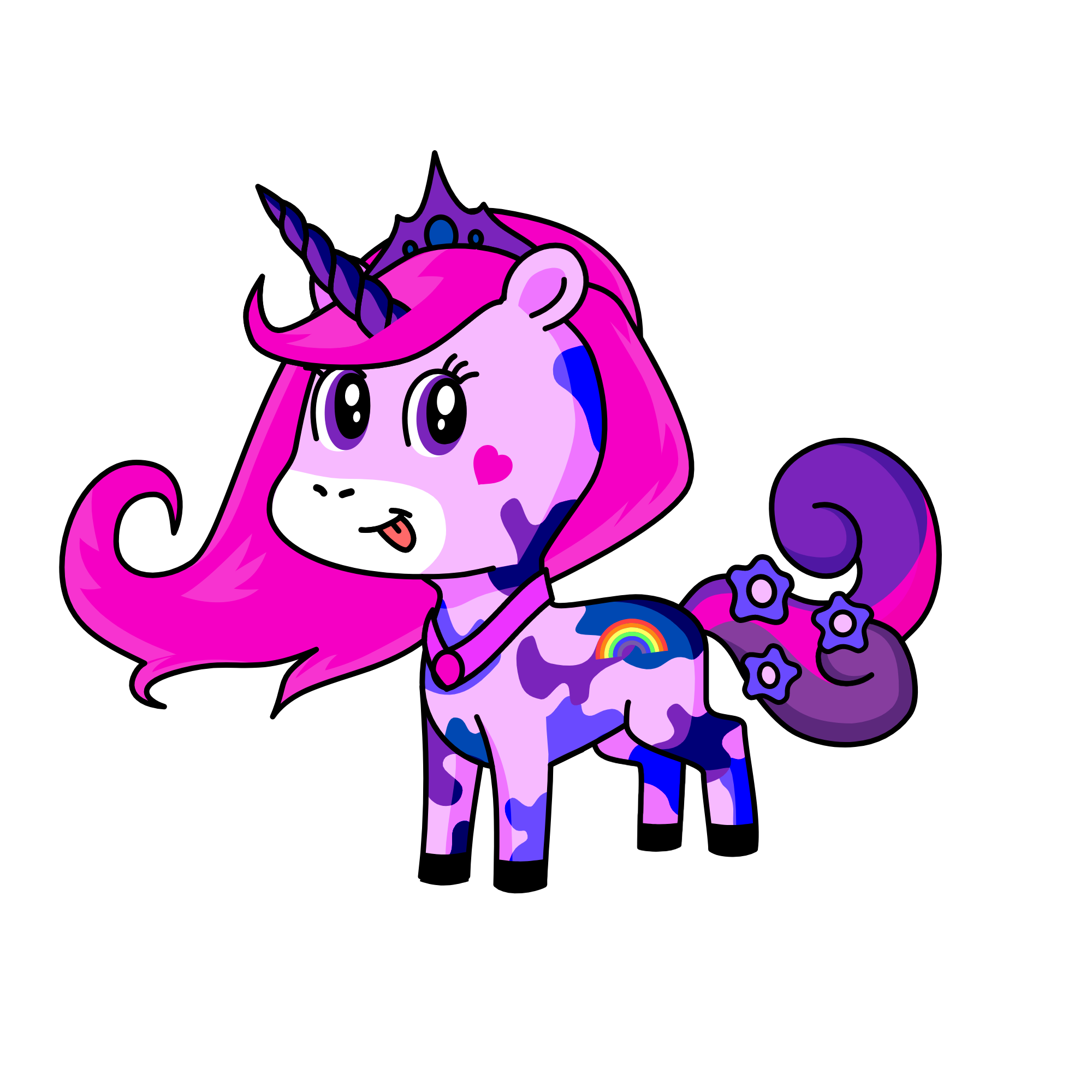 Cherry Blossom, the unicorn