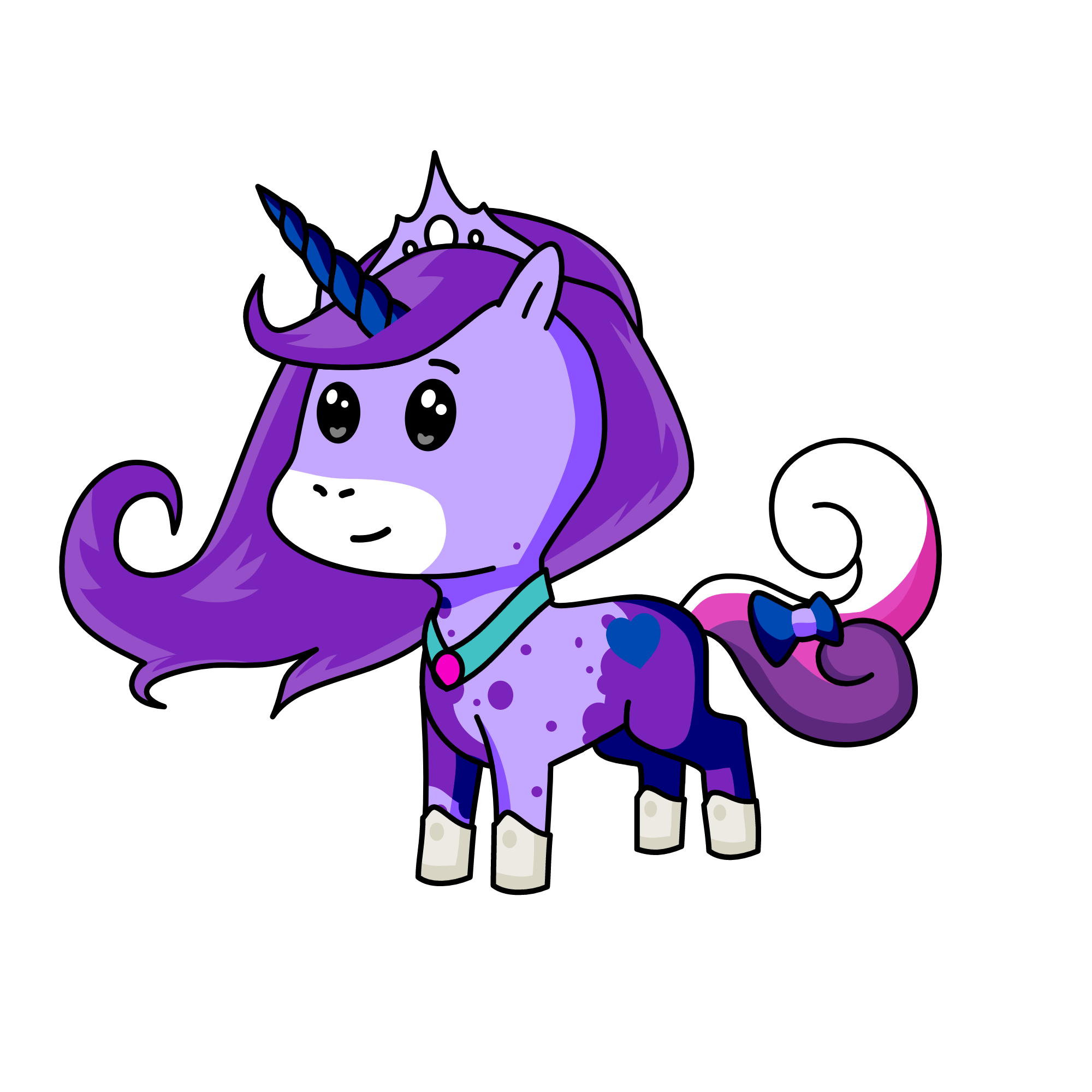 Honey Blossom, the unicorn